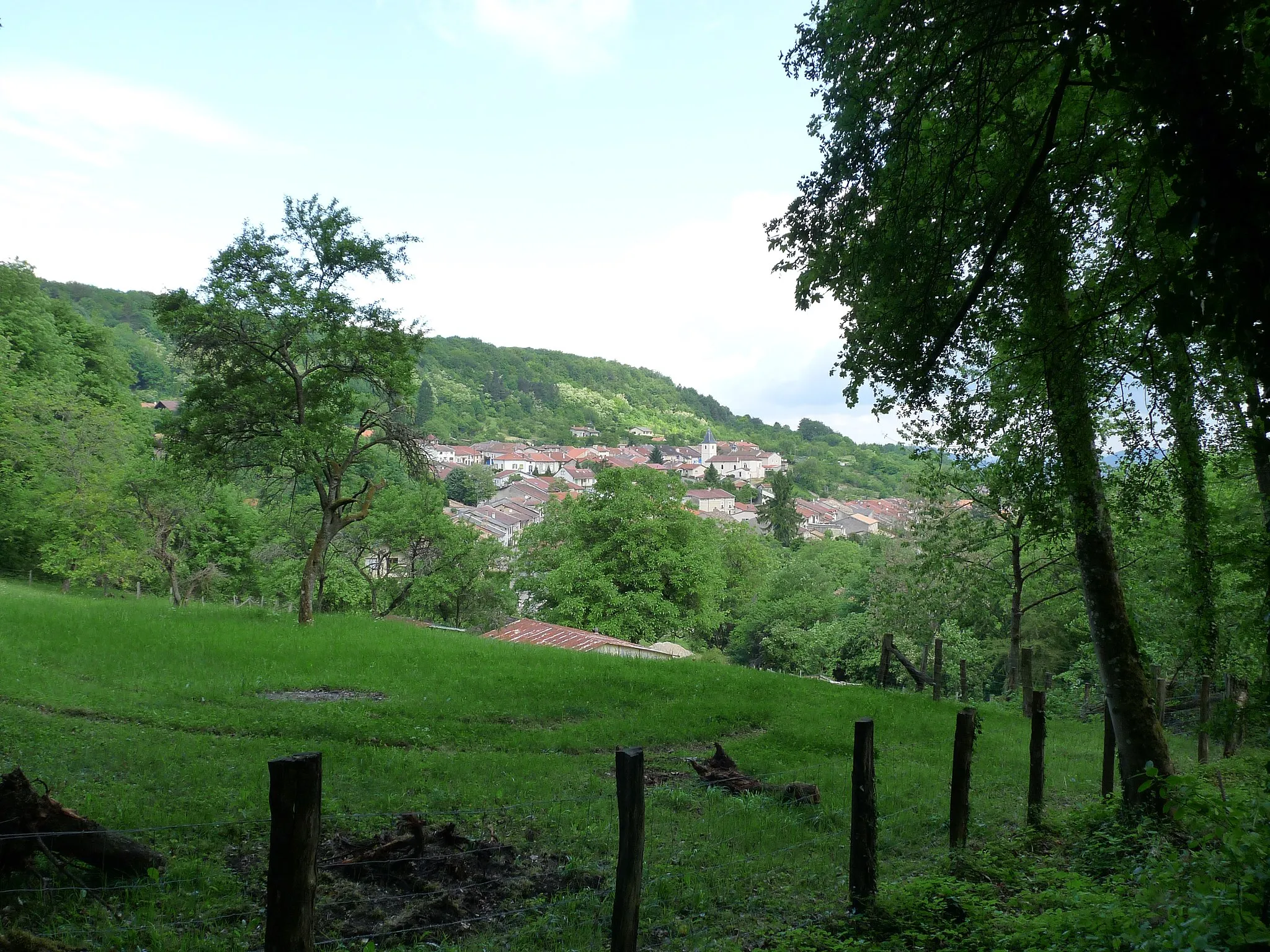 Photo showing: The village of Charmes-la-Cote, in France.