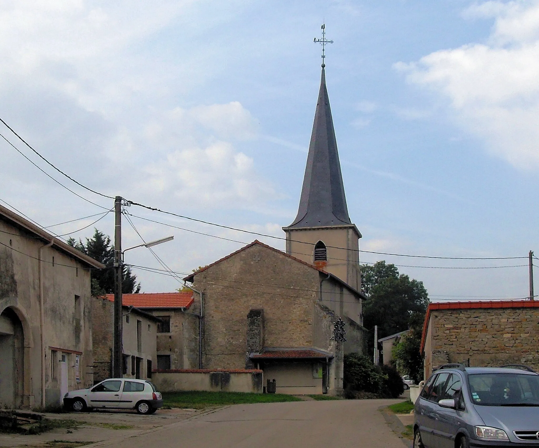 Photo showing: L'église Saint-Élophe à Clérey-sur-Brenon