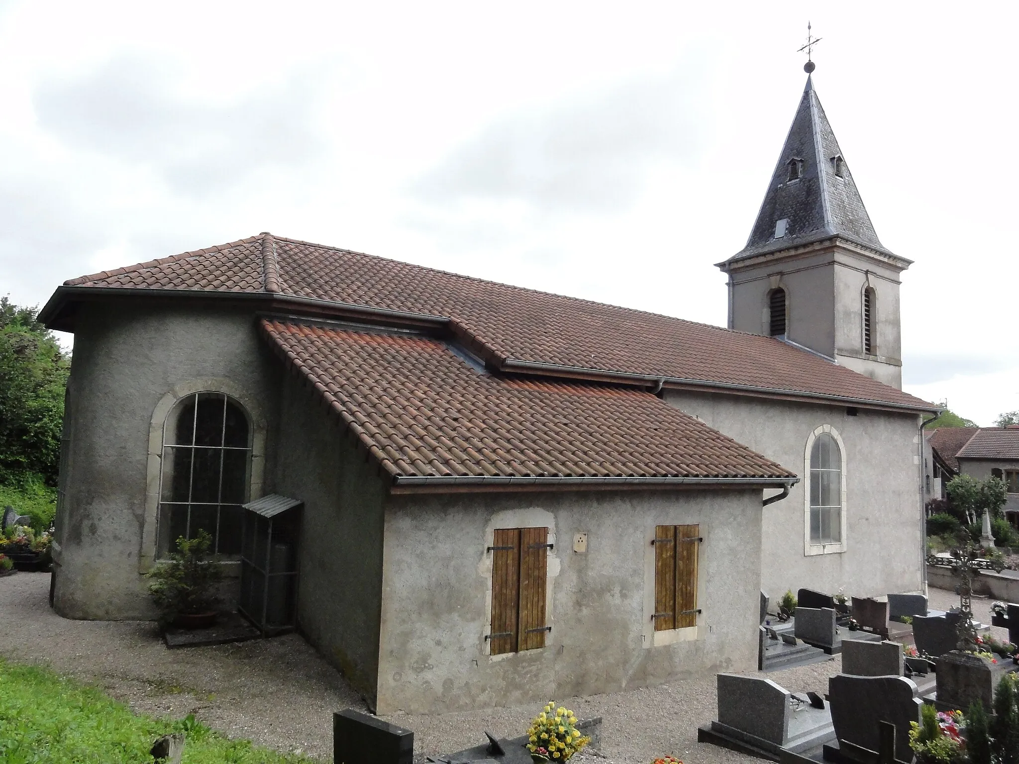 Photo showing: Crévéchamps (M-et-M) église