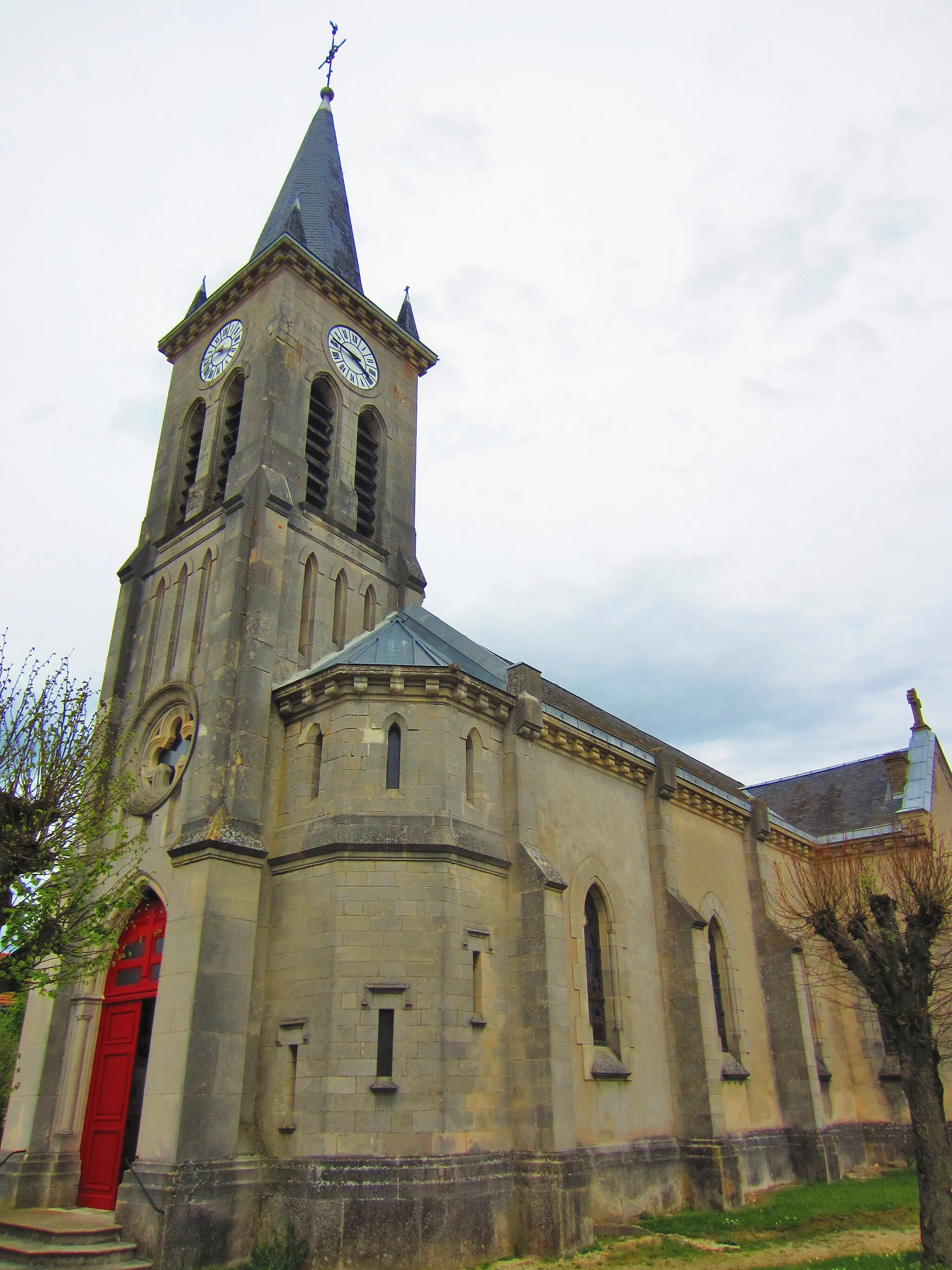 Photo showing: Rouvrois Meuse church