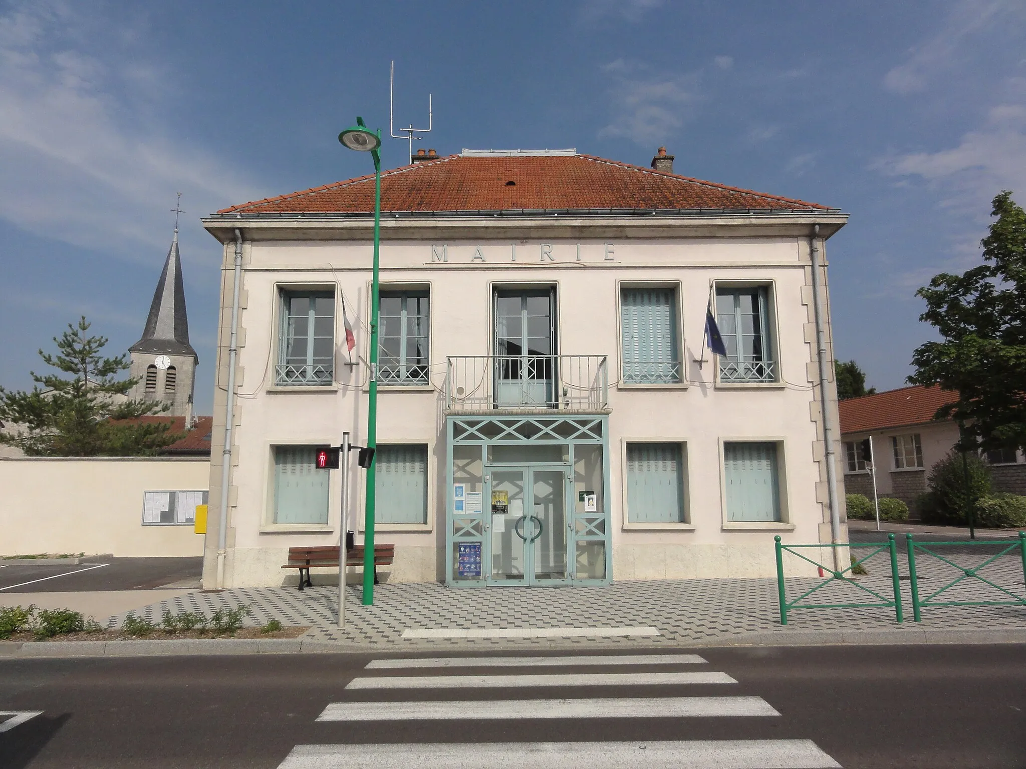 Photo showing: Haudainville (Meuse) mairie
