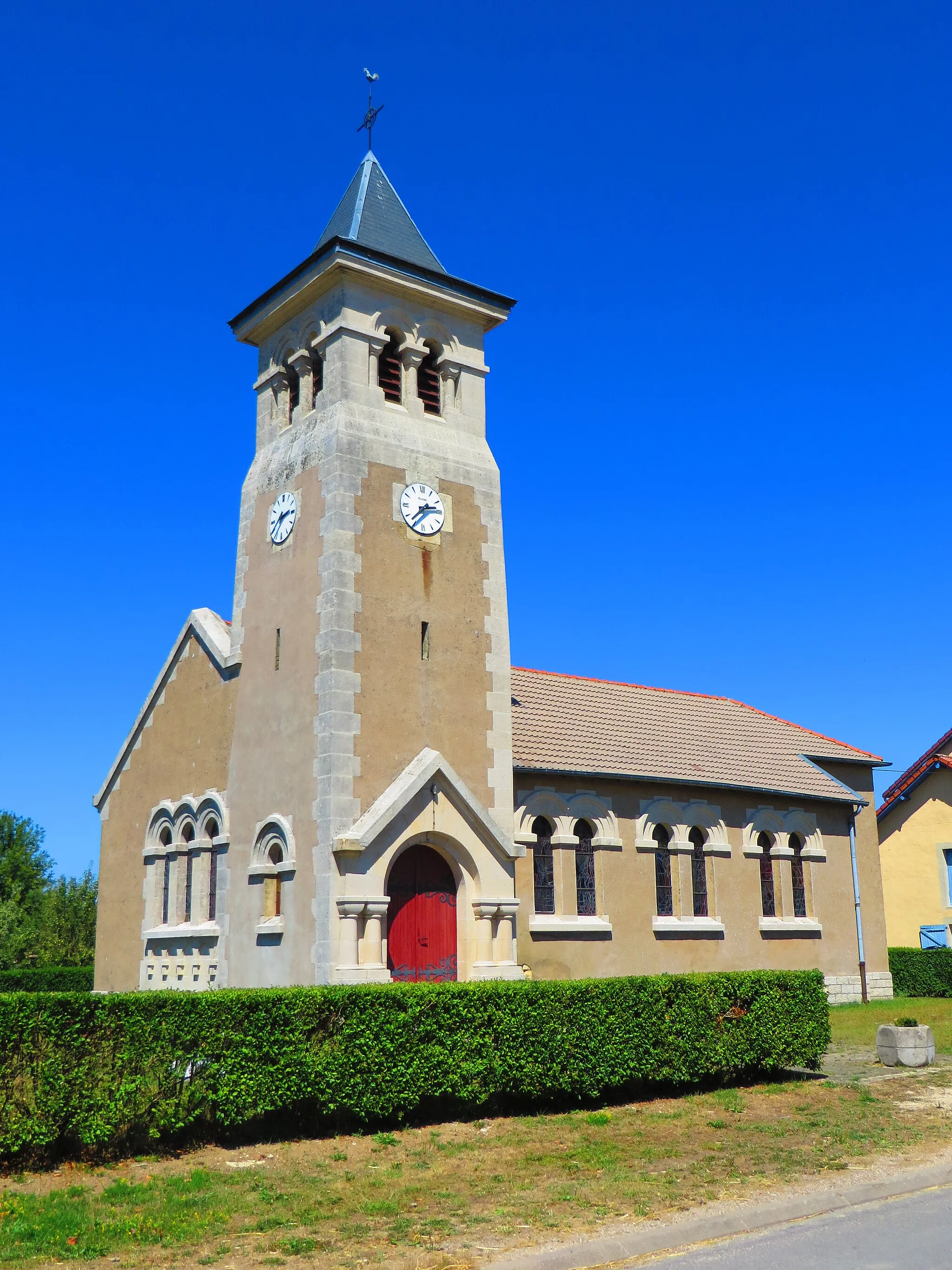 Photo showing: Damloup L'église Saint-Loup