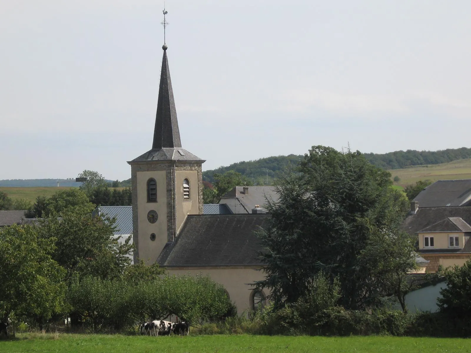 Photo showing: L'église de Burmerange (Luxembourg)