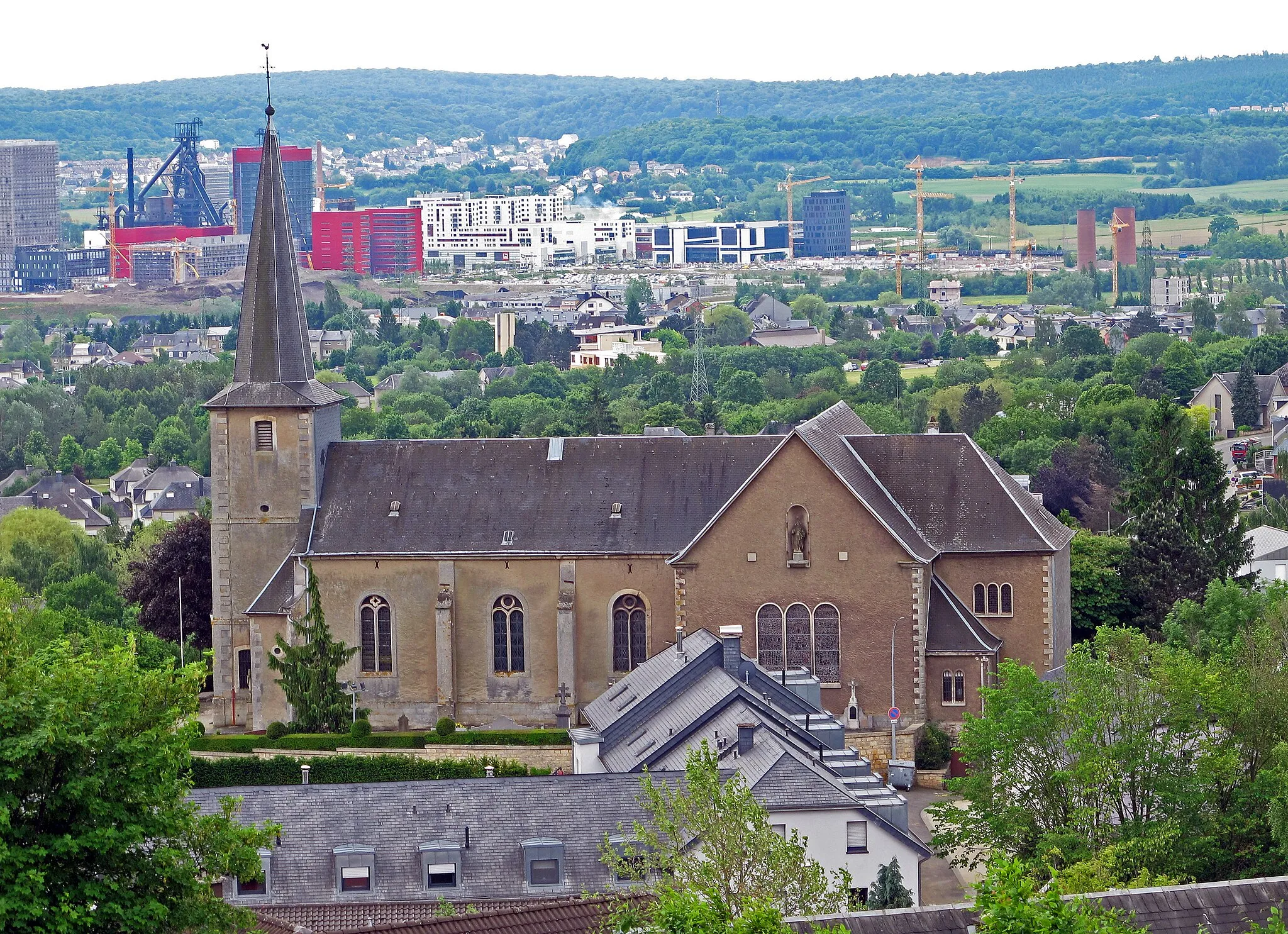 Photo showing: Church of Soleuvre, Luxembourg