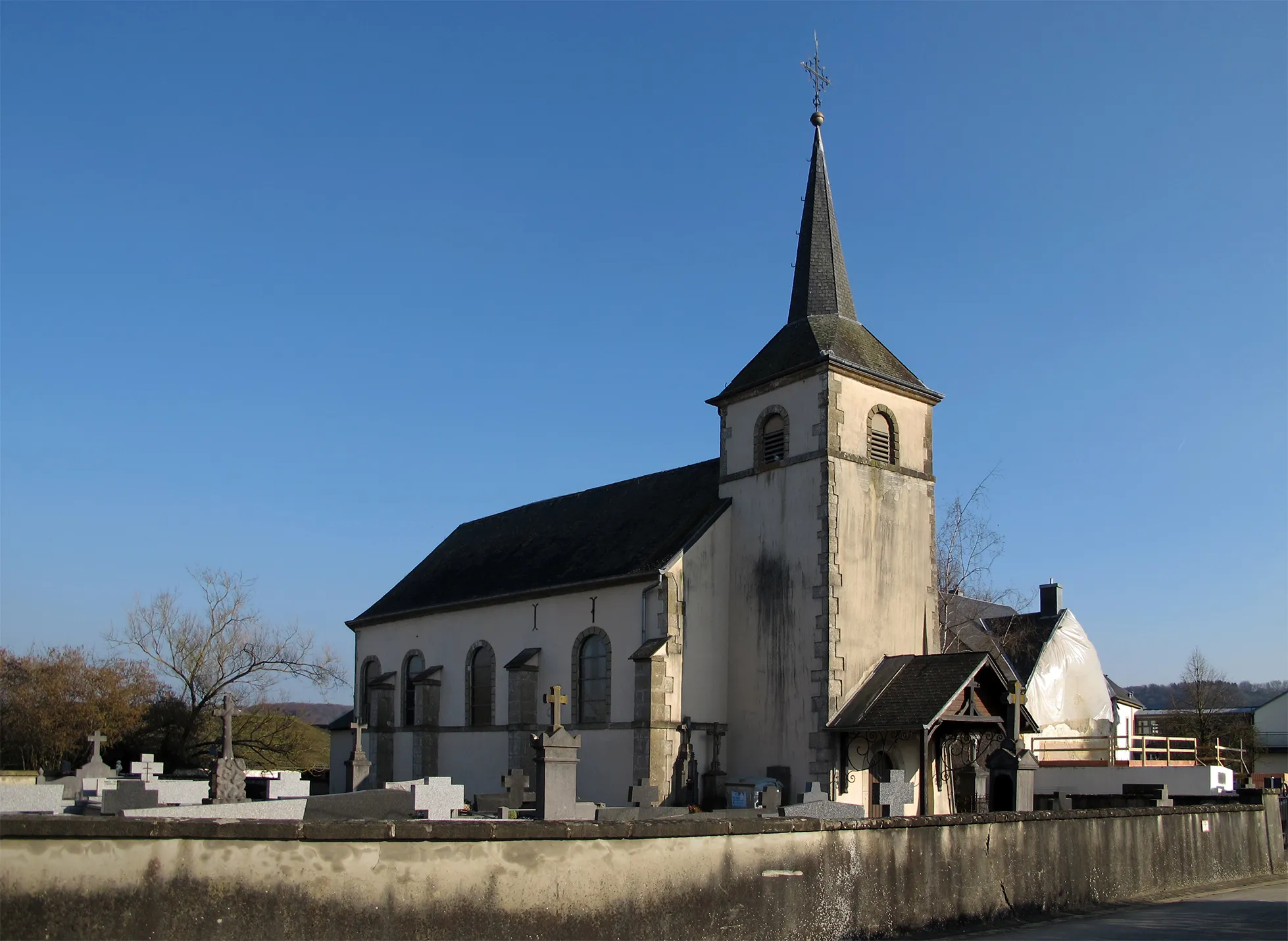 Photo showing: Church of Oberpallen, Luxembourg