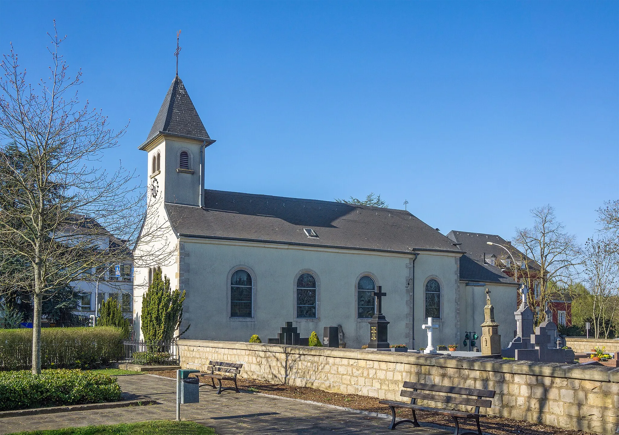 Photo showing: Church of Ehlerange