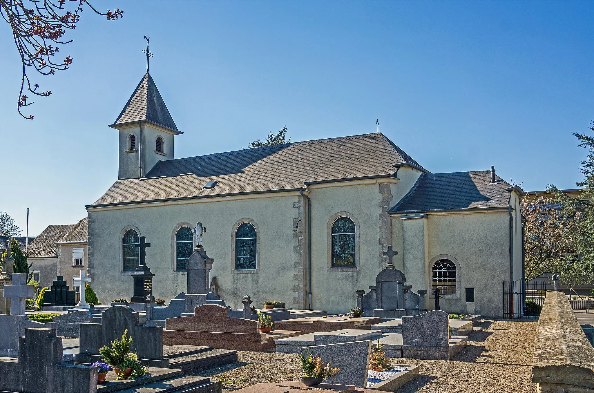 Photo showing: Church of Ehlerange