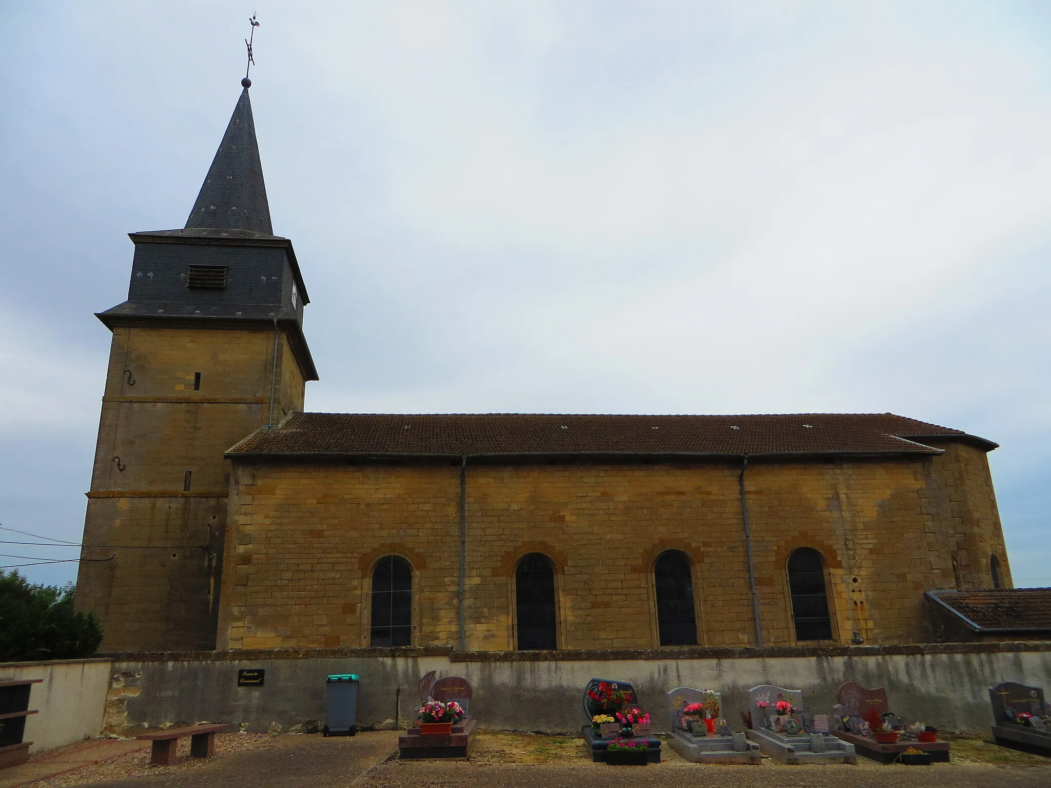 Photo showing: Saint-Laurent-sur-Othain L'église Saint-Laurent