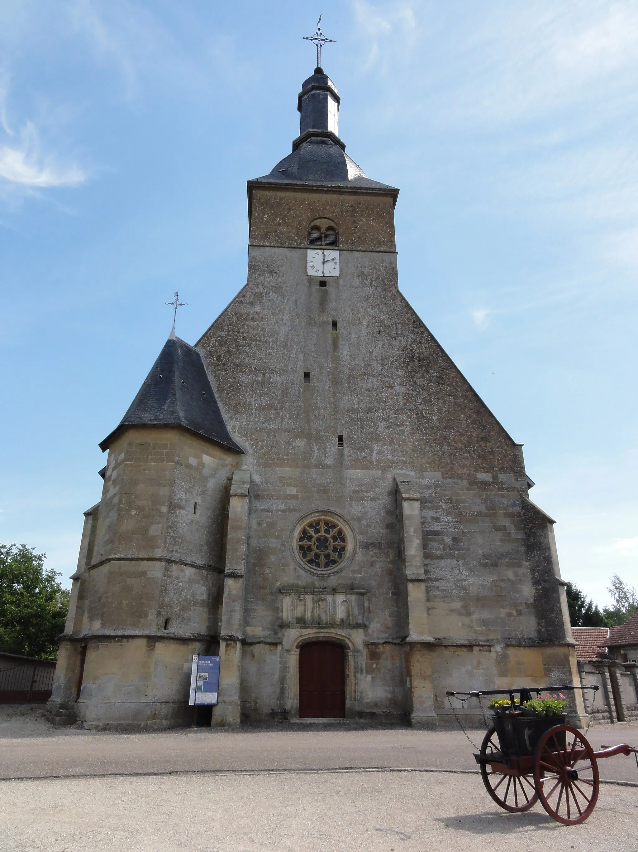 Photo showing: Senon (Meuse) église