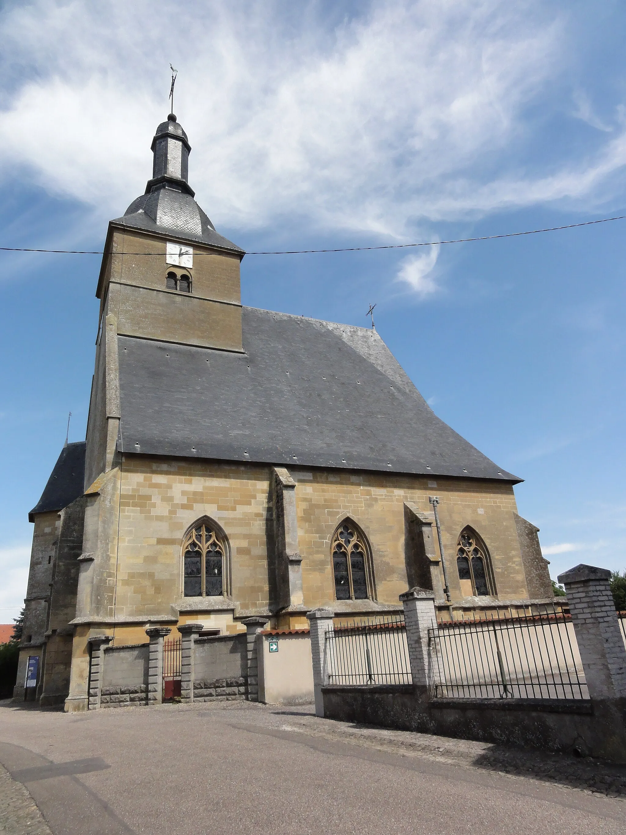 Photo showing: Senon (Meuse) église