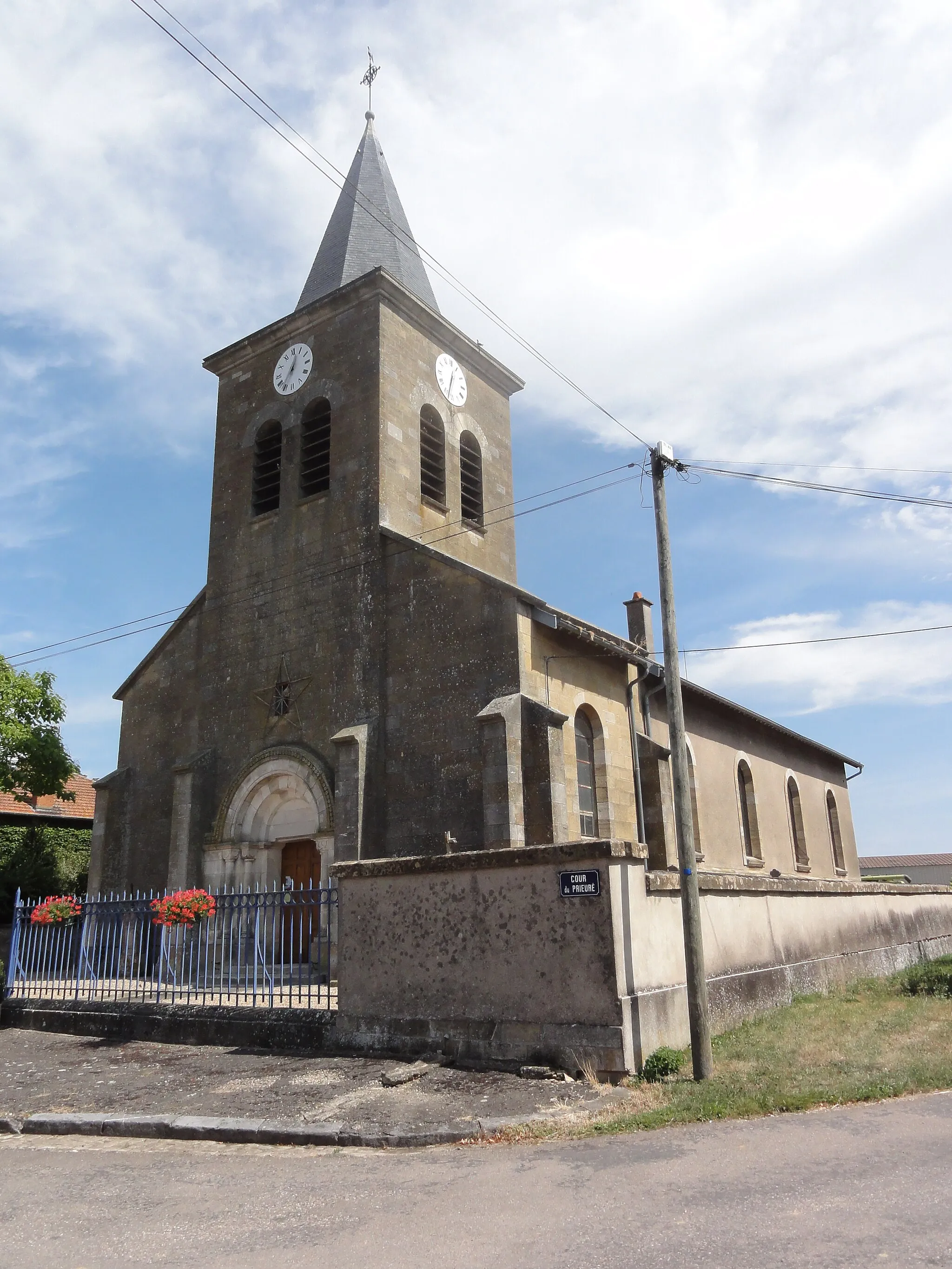 Photo showing: Amel-sur-l'Étang (Meuse) église