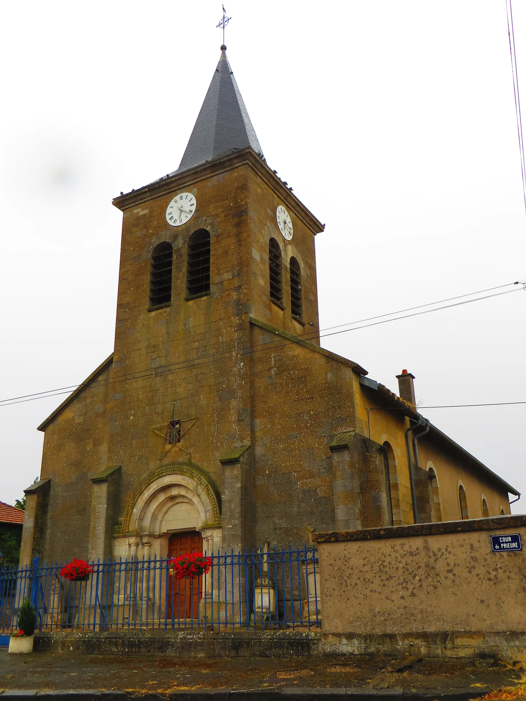 Photo showing: Amel-sur-l'Étang L'église Saint-Martin