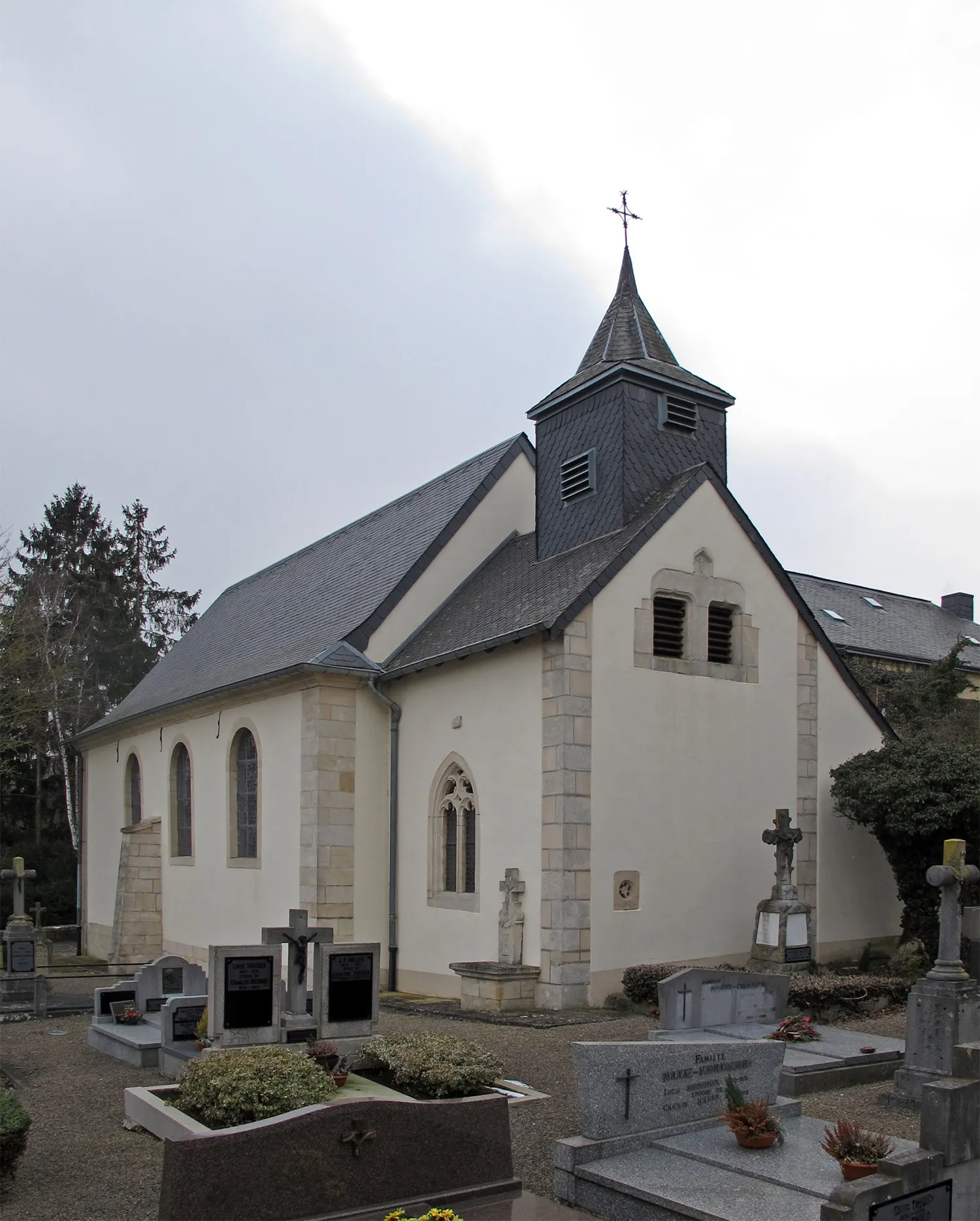 Photo showing: Chapel of Noertzange, Luxembourg