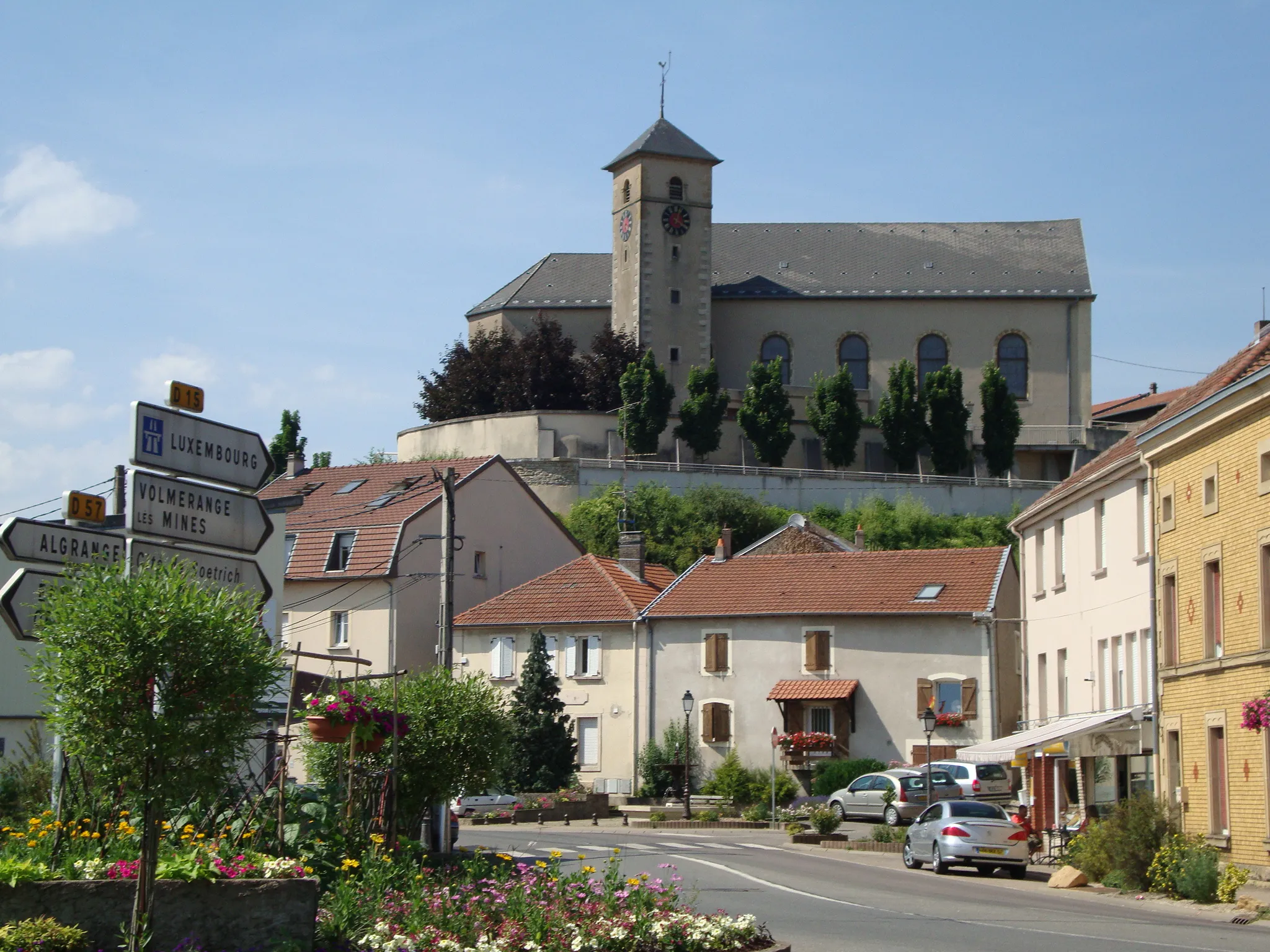 Photo showing: Église Saint-Étienne d'Hettange-Grande (57)