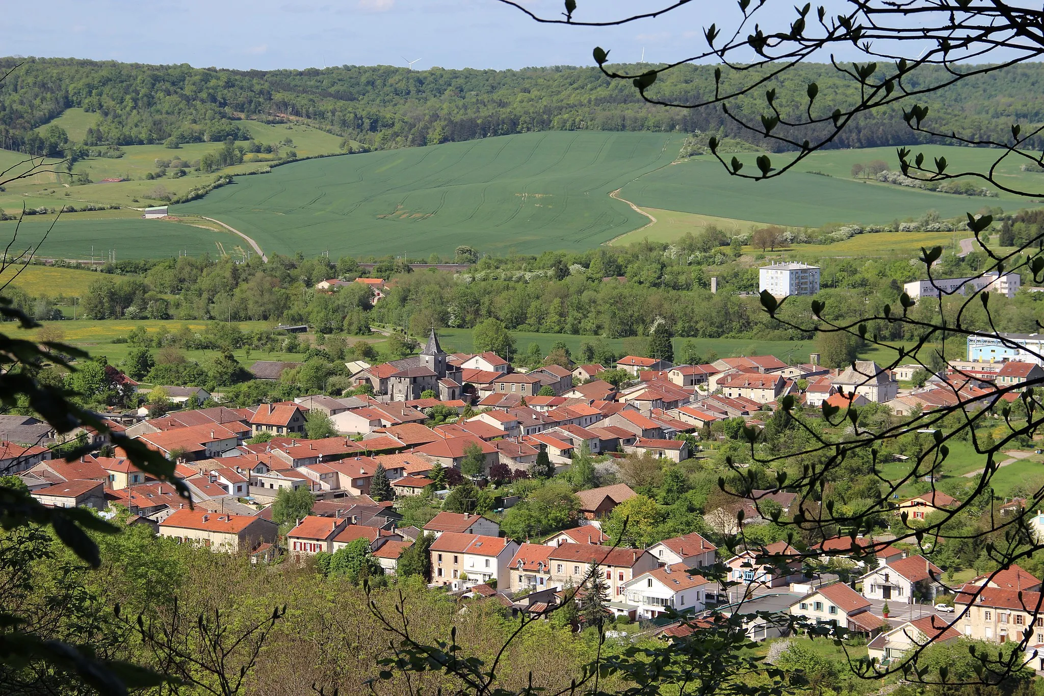 Photo showing: Vue générale de Tronville-en-Barrois