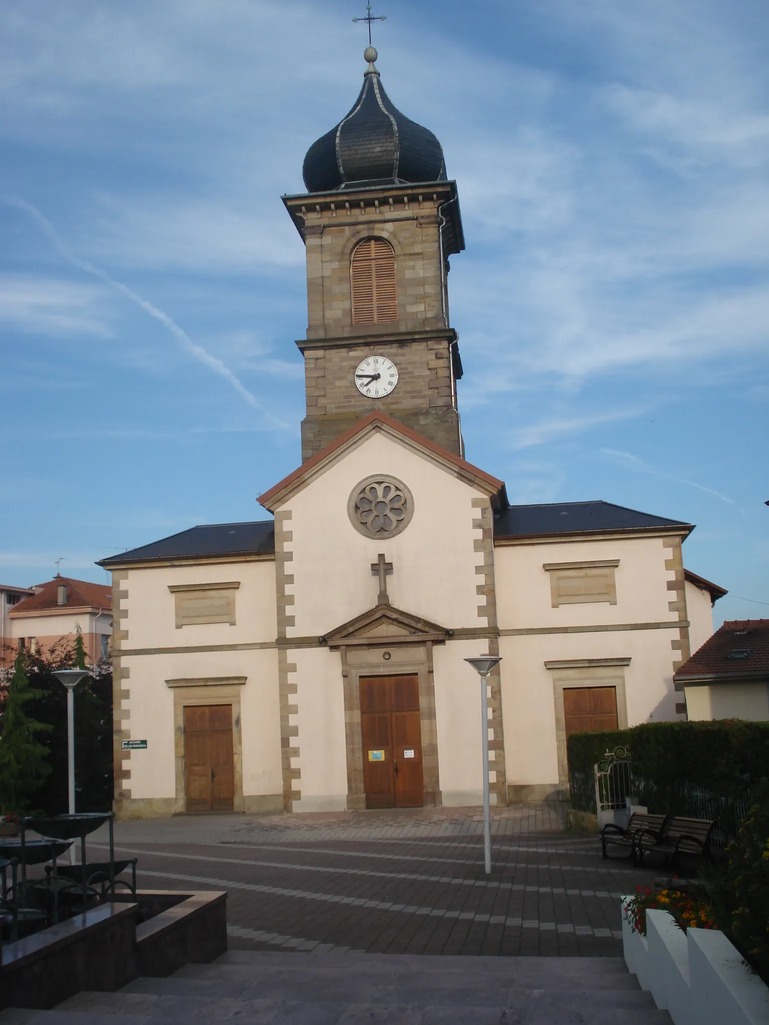 Photo showing: église de Golbey en Lorraine