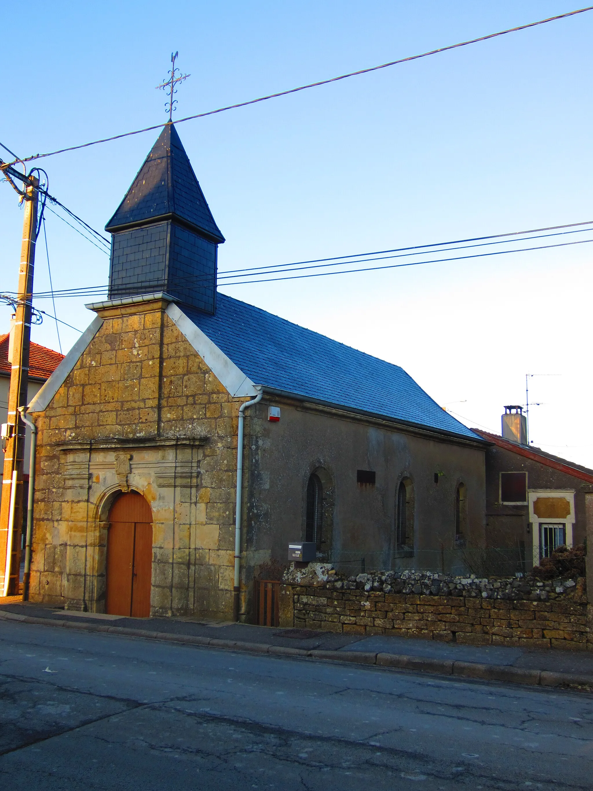 Photo showing: Haucourt Moulaine chapel