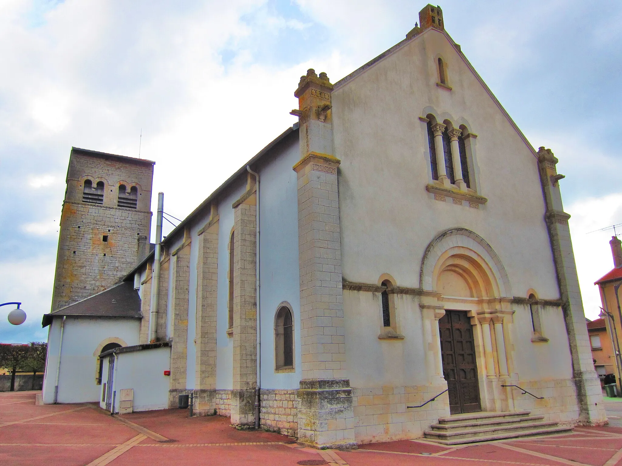 Photo showing: Saint Steven church in Blénod-les-Pont-à-Mousson