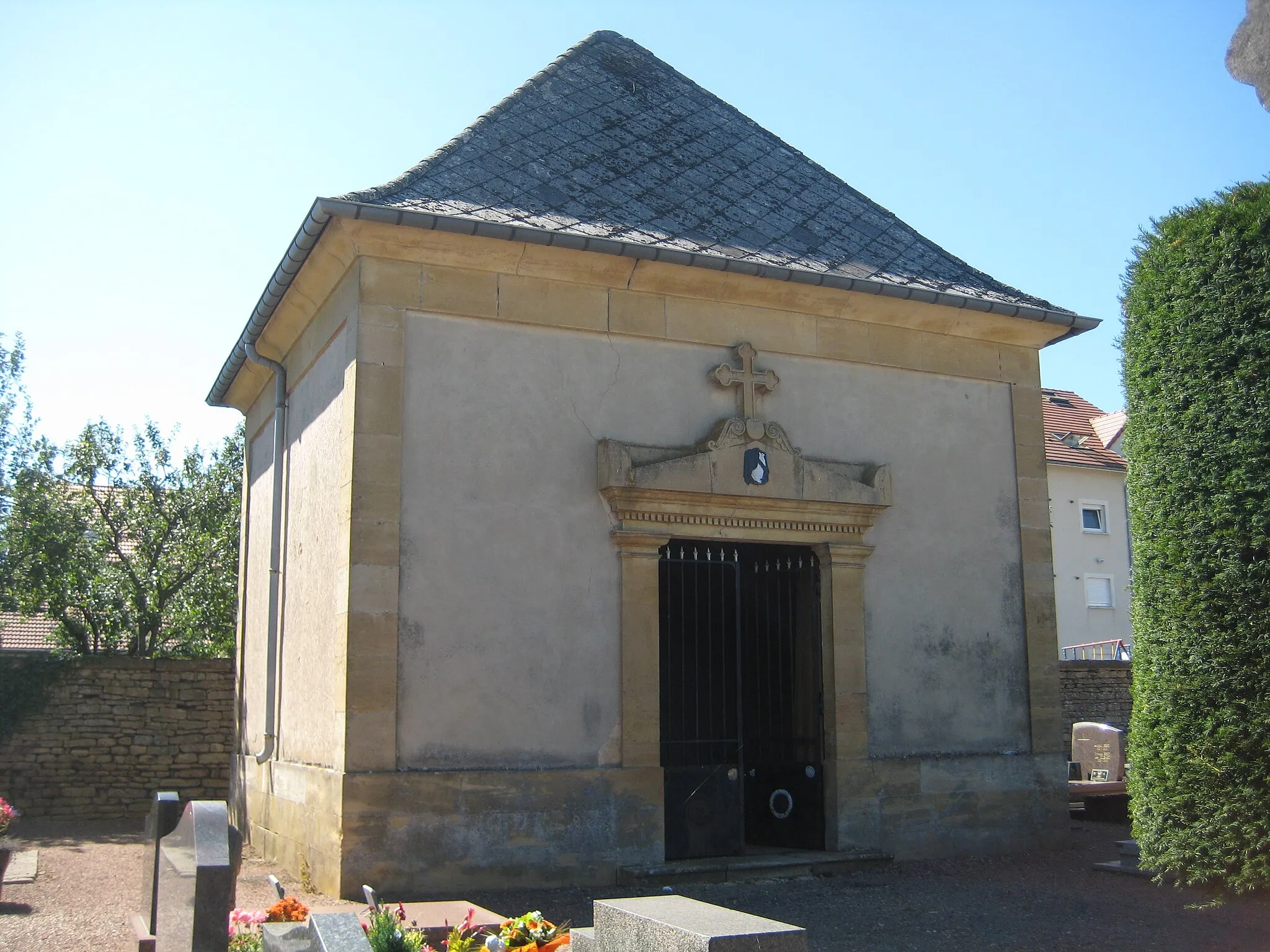 Photo showing: Chapelle du cimetière Aumetz