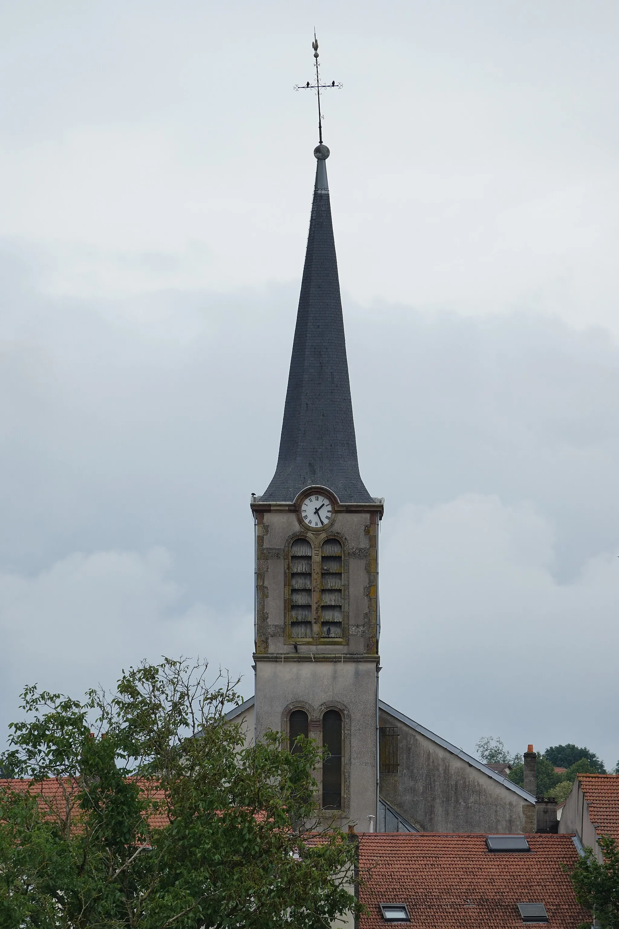 Photo showing: Church of St. Pancras in Fléville-devant-Nancy (Meurthe-et-Moselle, France).