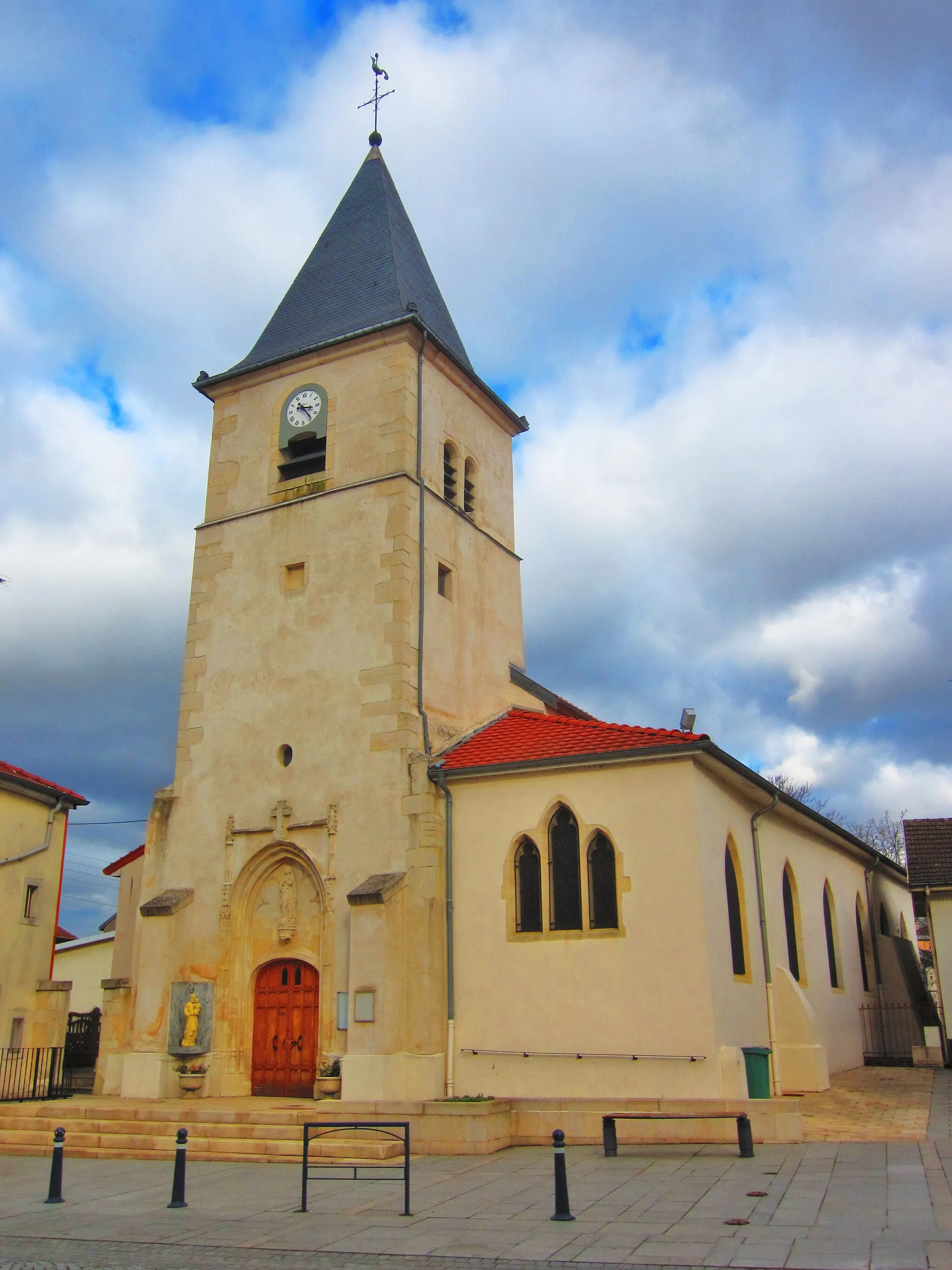 Photo showing: Laneuveville eglise