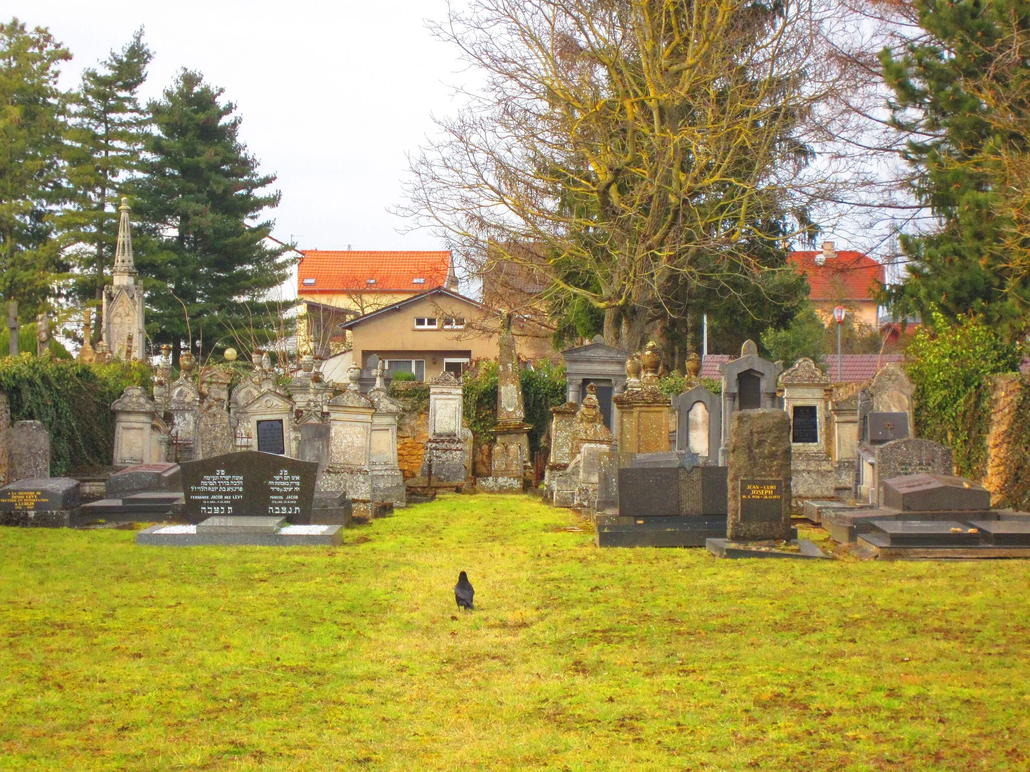 Photo showing: Uckange cemetary jewish