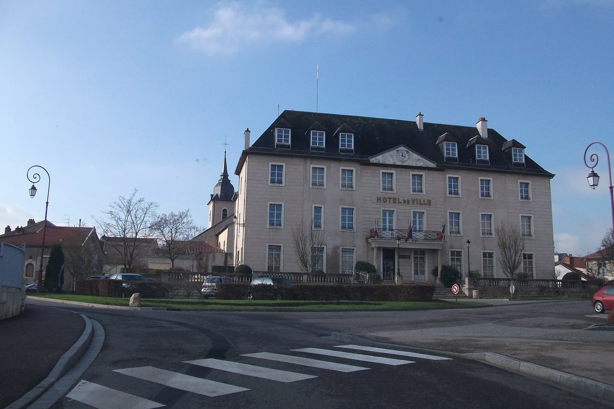 Photo showing: Hûtel de ville de Champigneulles.