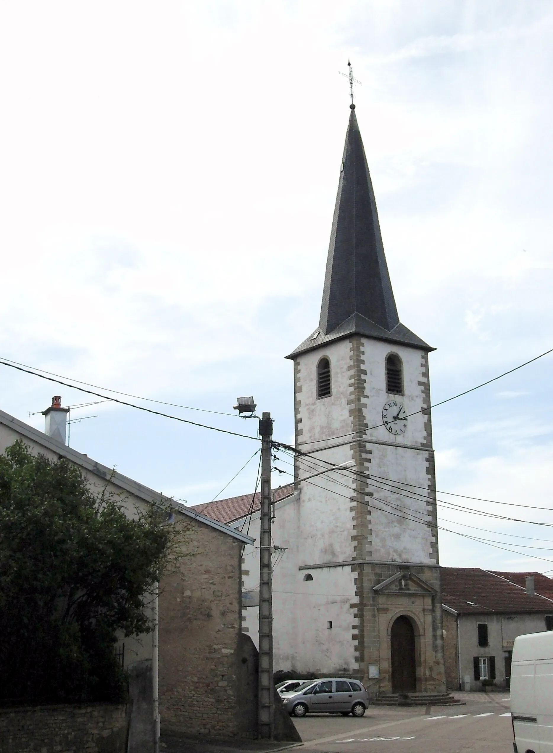 Photo showing: L'église de l'Invention de Saint-Étienne à Vincey