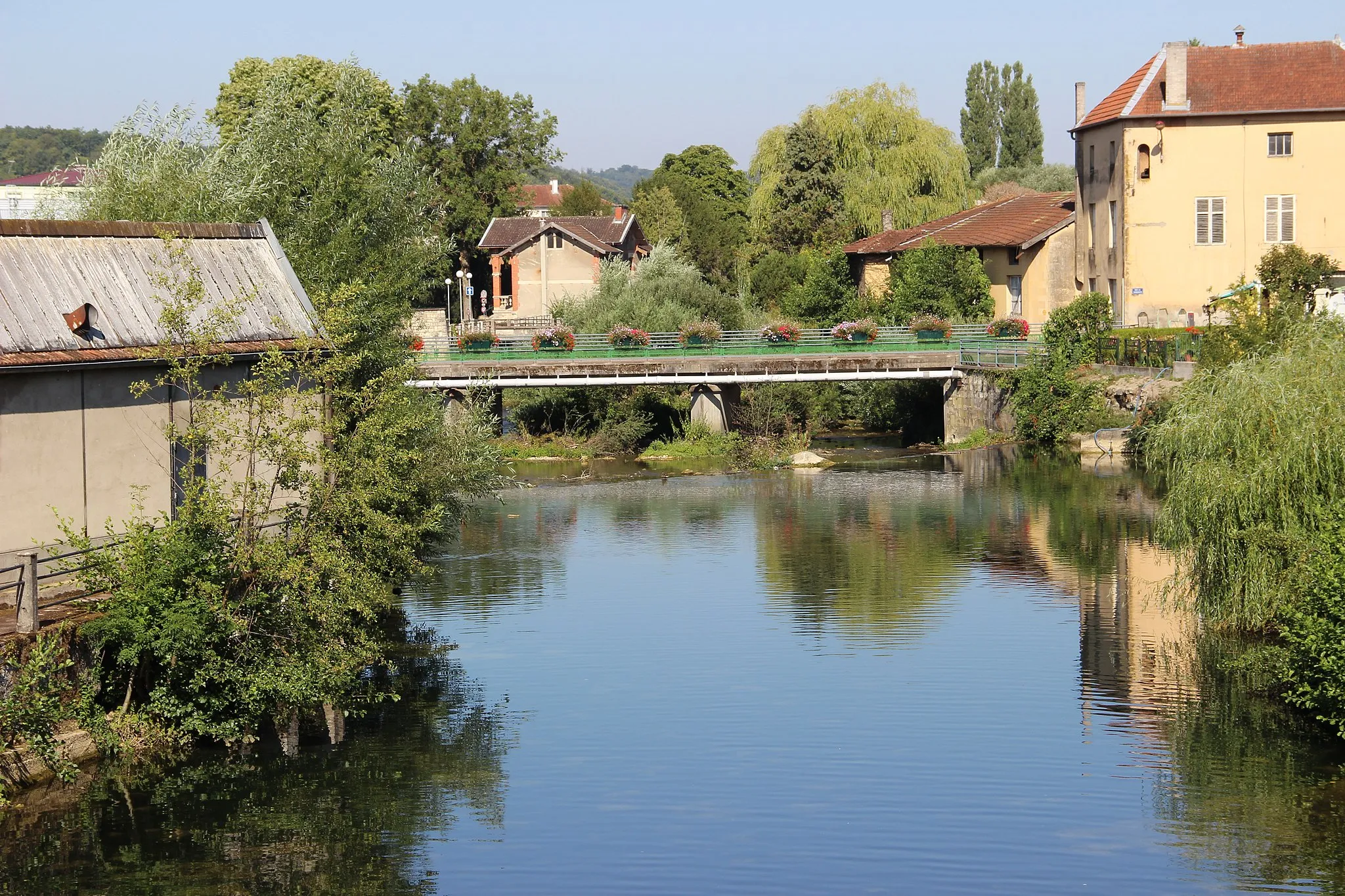 Photo showing: L'Ornain à Ligny en Barrois