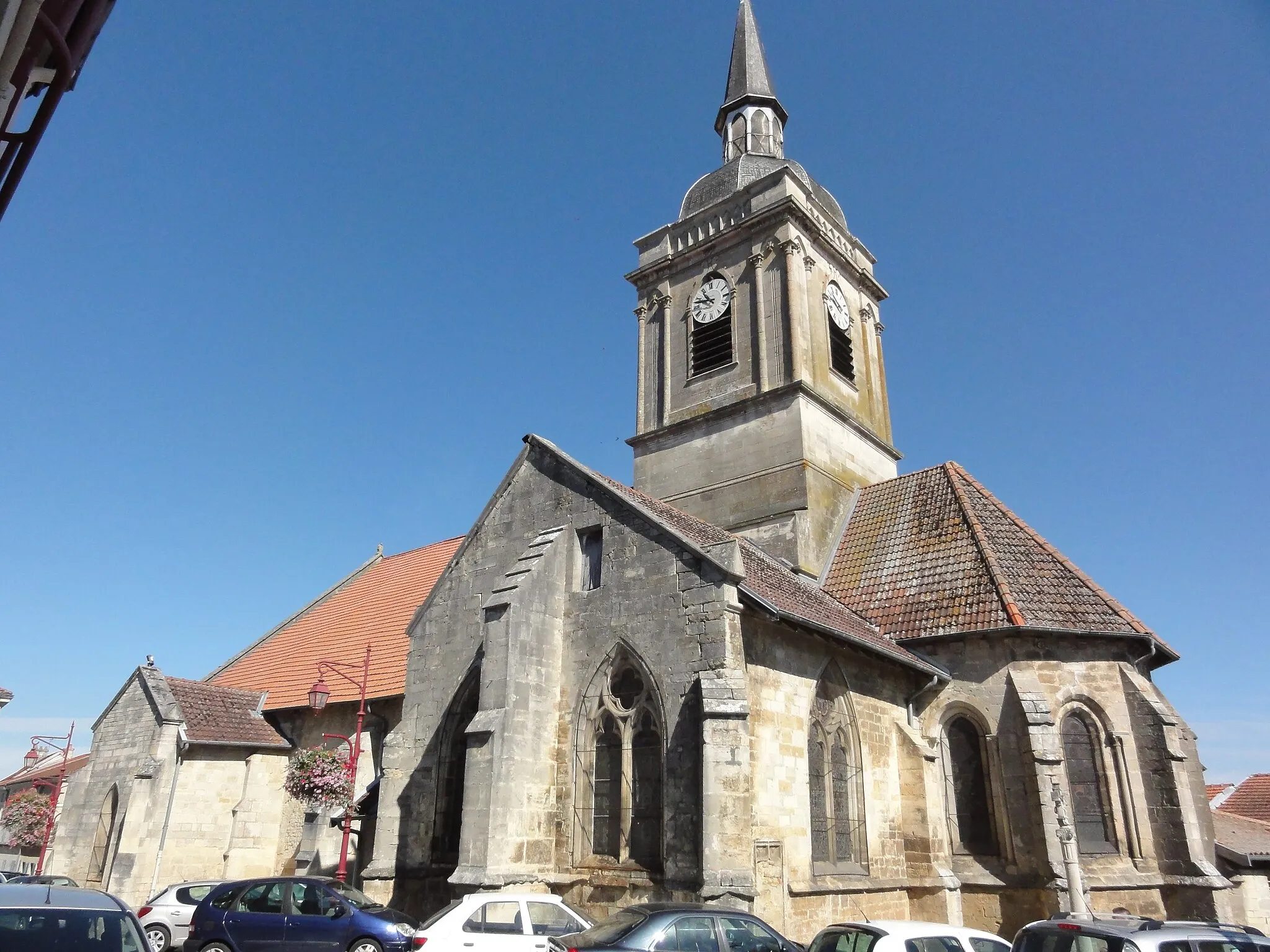 Photo showing: Ancerville (Meuse) église, sud