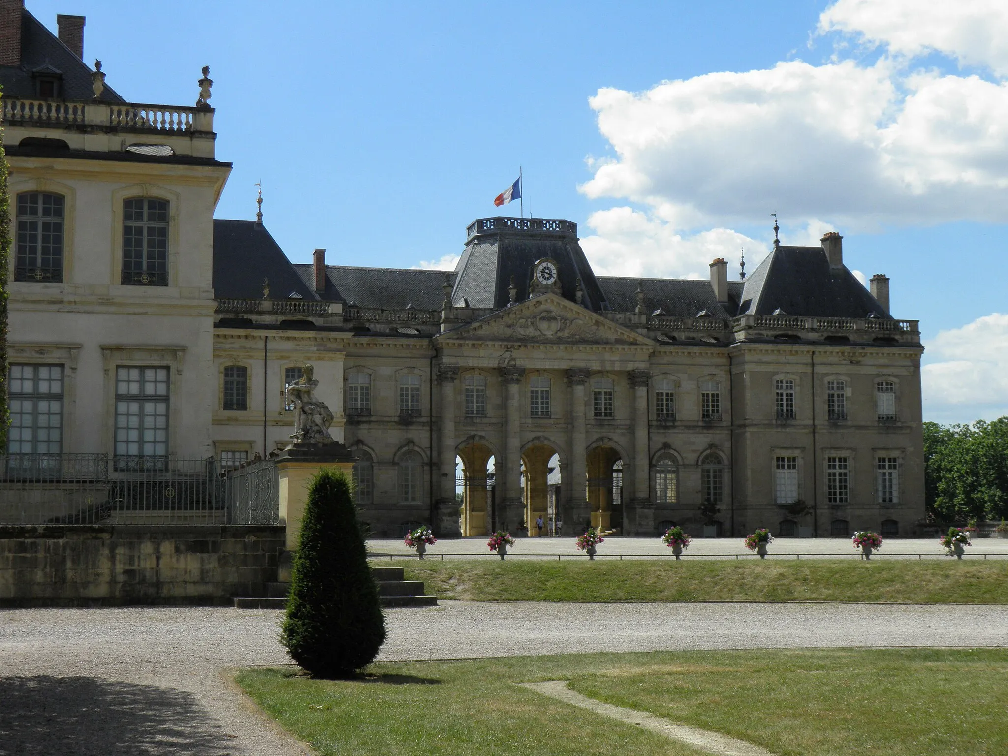 Photo showing: Arrière du château de Lunéville (Meurthe-et-Moselle, France).