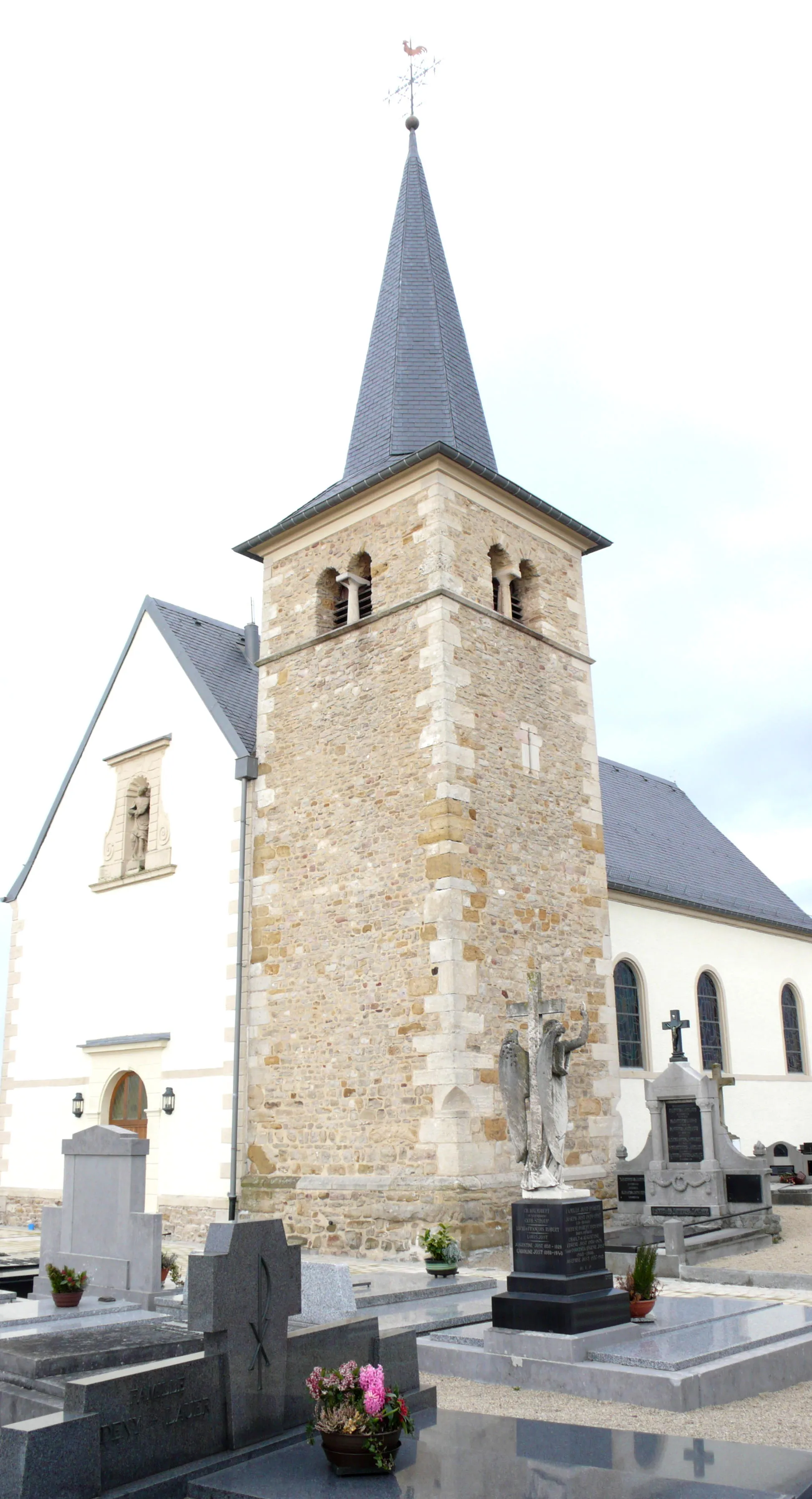 Photo showing: L'église de Frisange (Luxembourg)