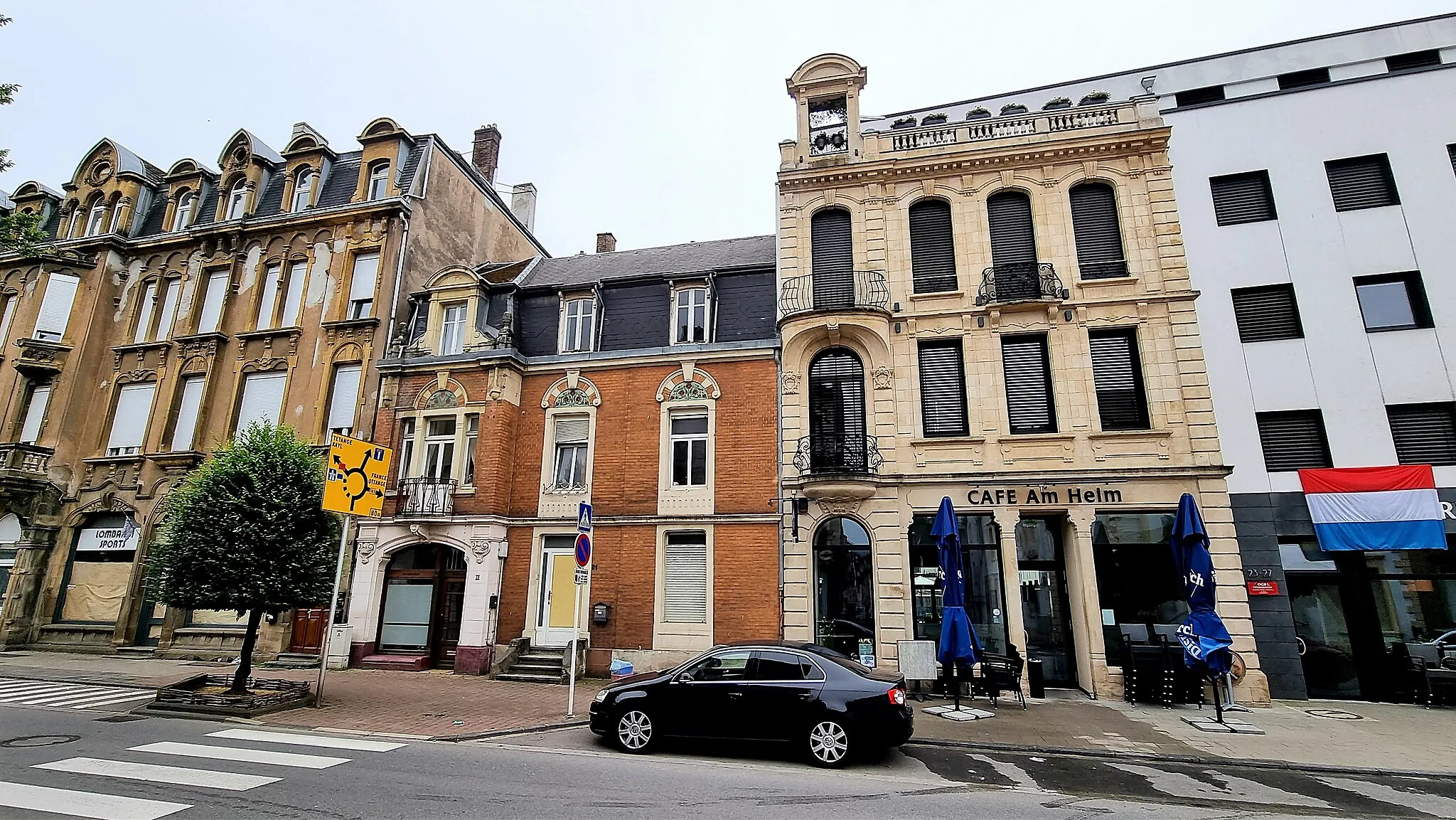 Photo showing: Rumelange. Maisons 21-23 Grand-Rue.