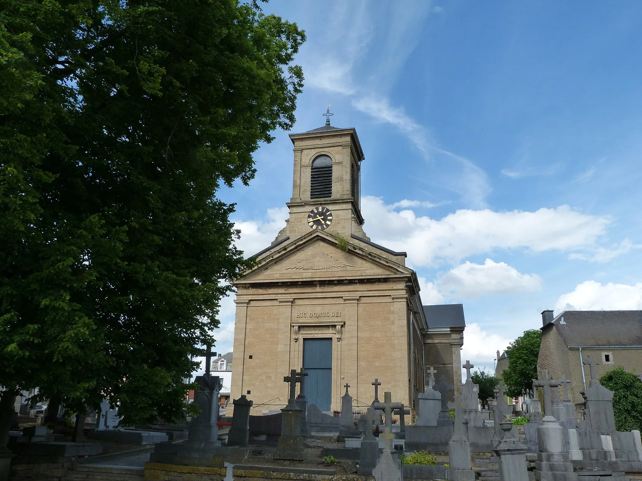 Photo showing: L'église Saint-Étienne à Athus