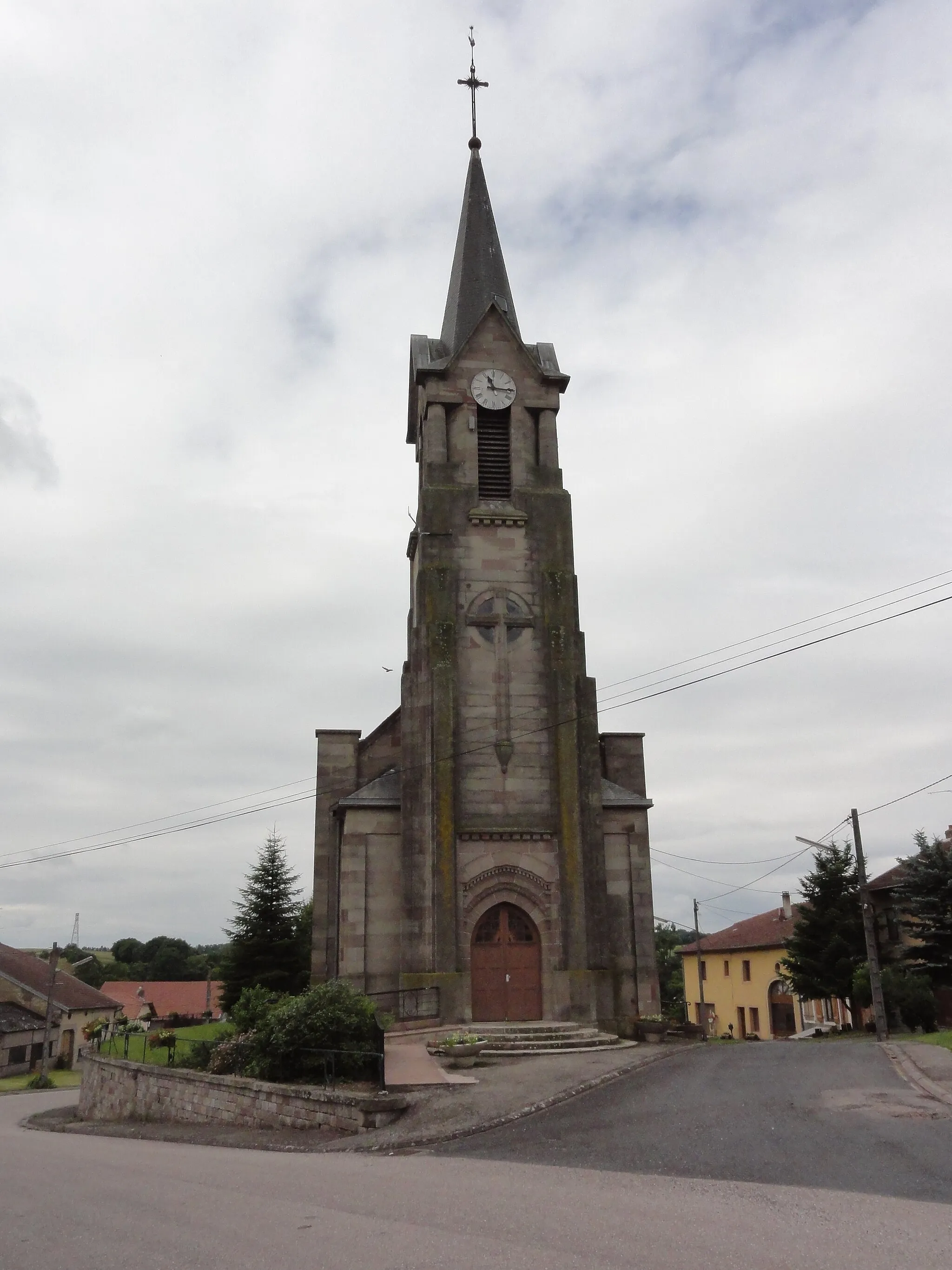 Photo showing: Vaucourt (M-et-M) église