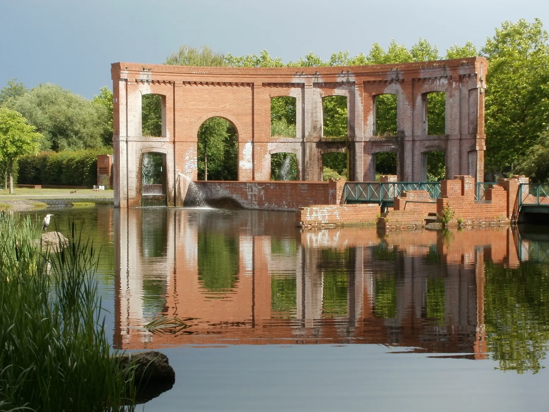 Photo showing: Bürgerpark Saarbrücken