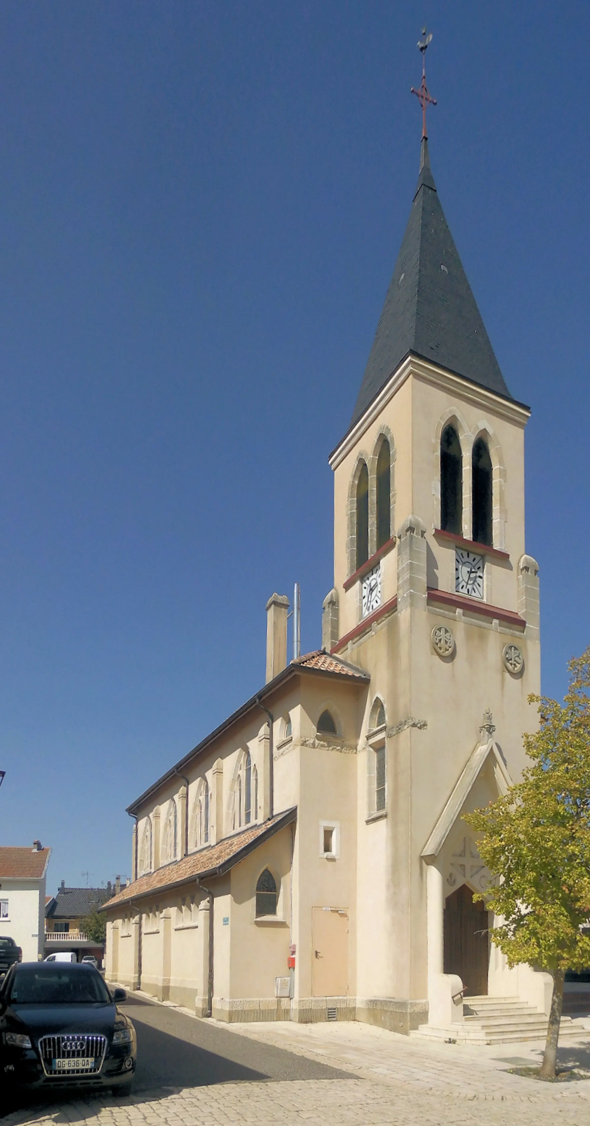 Photo showing: L'église Sainte-Madeleine de Velaine-en-Haye