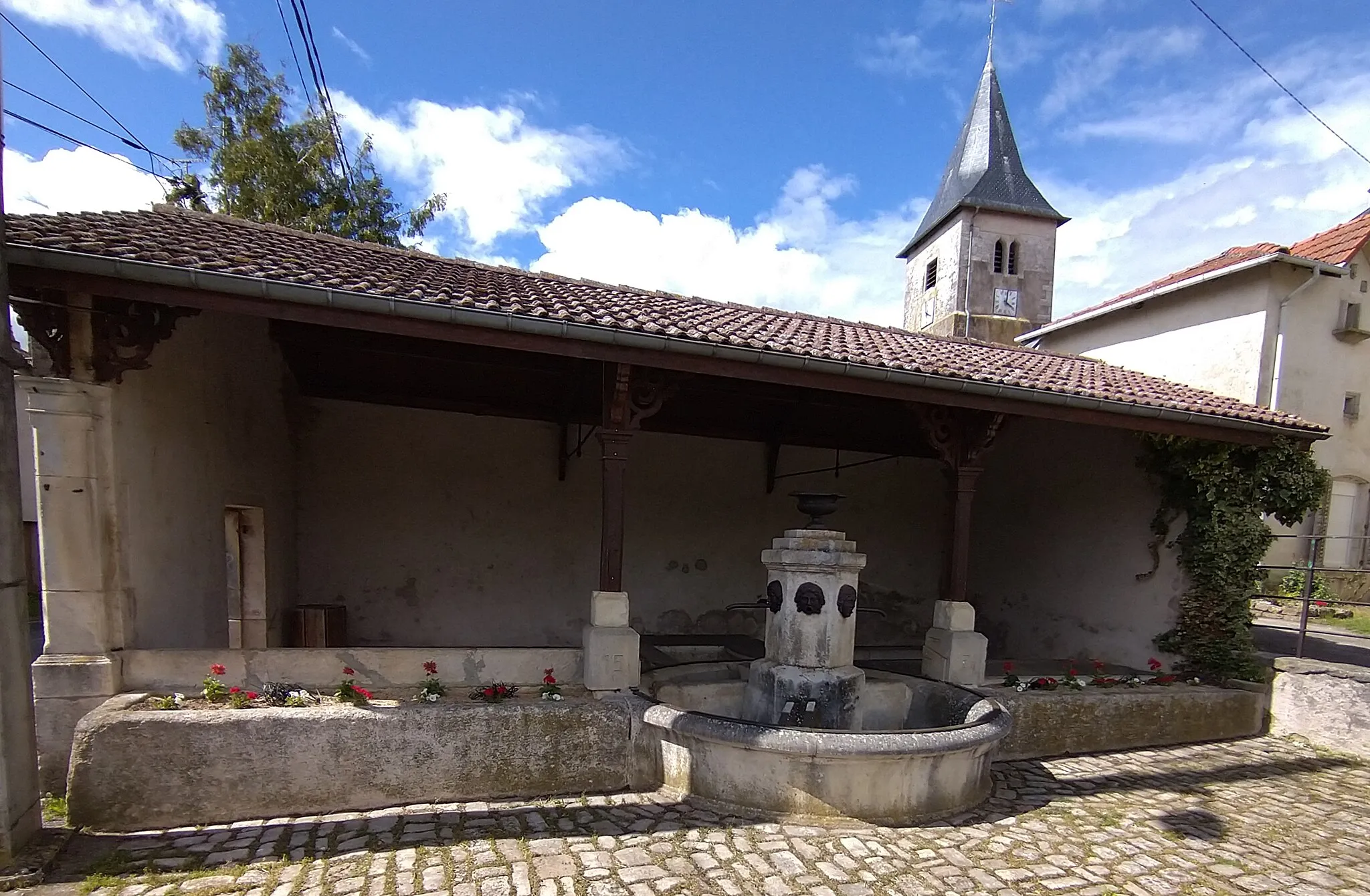 Photo showing: Vitrey (lavoir monumental)