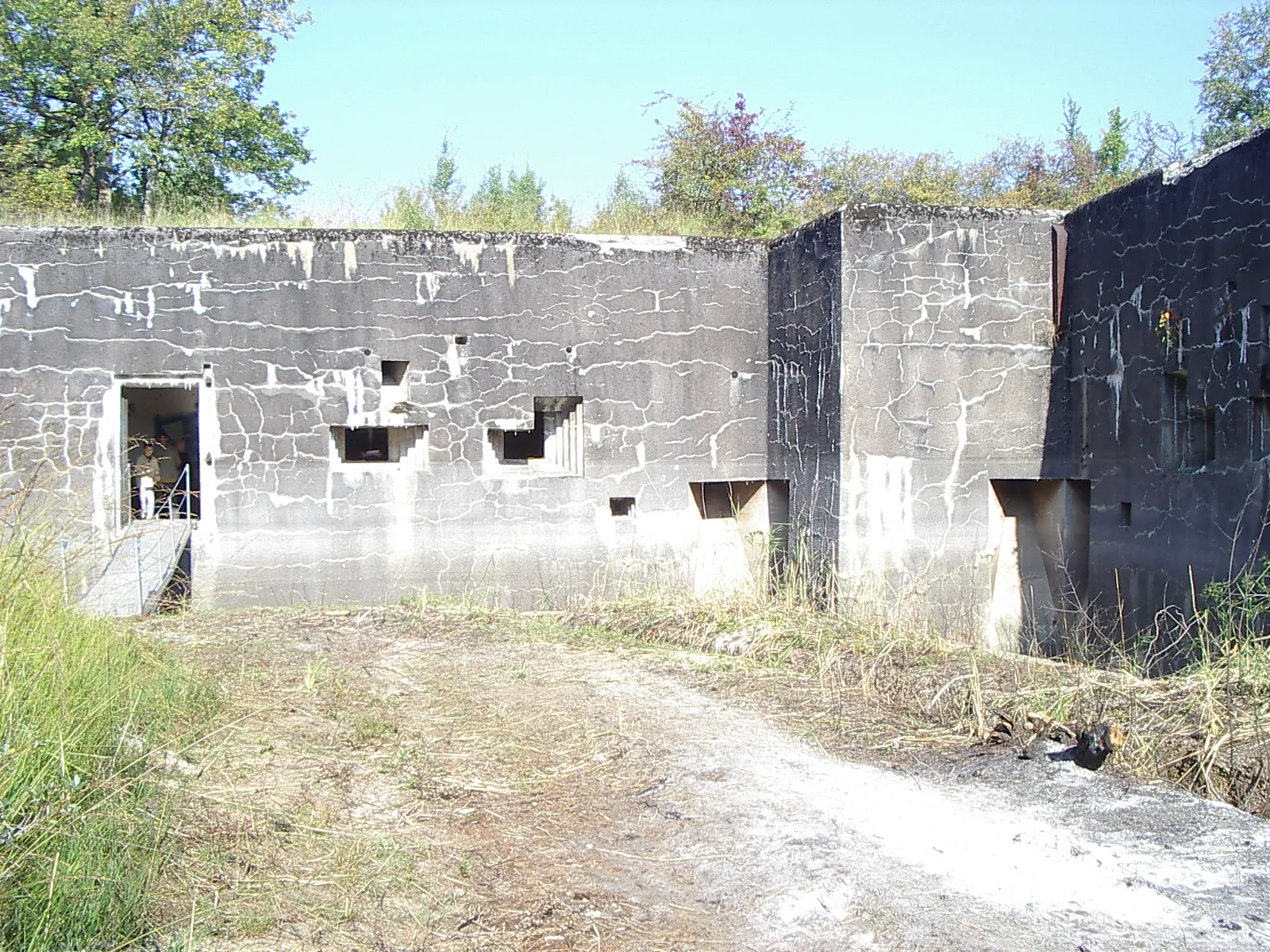 Photo showing: coffre double u fort de Vieux-canton