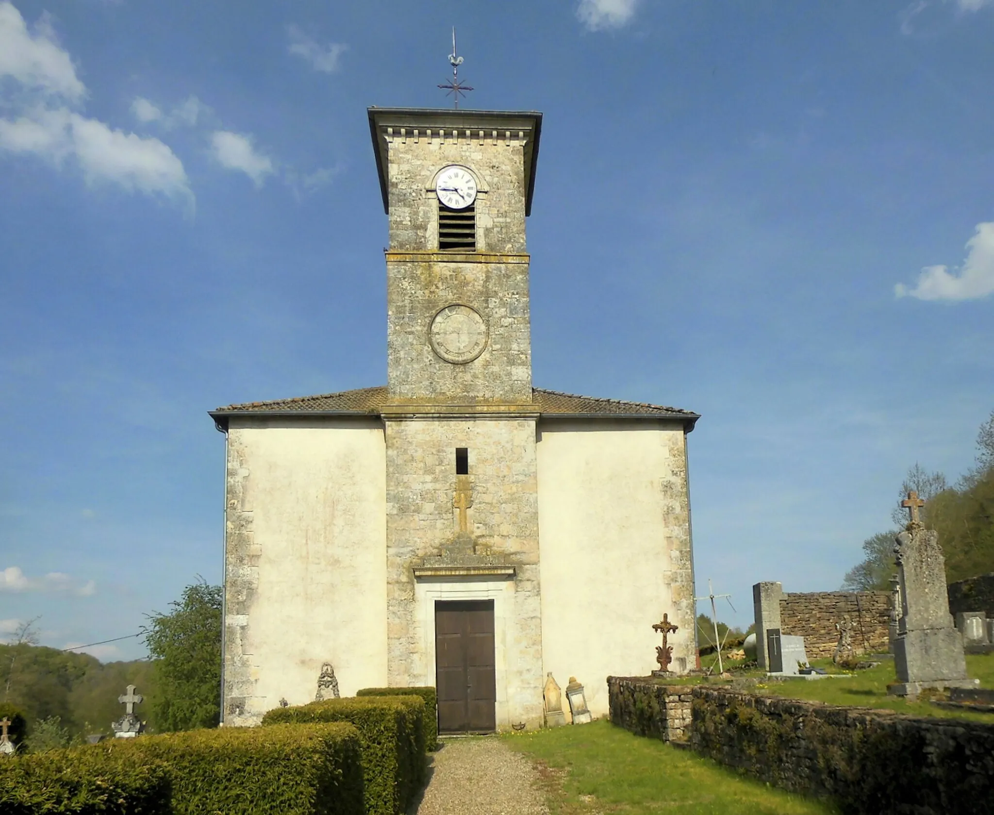 Photo showing: L'église Saint-André de Tramont-Saint-André
