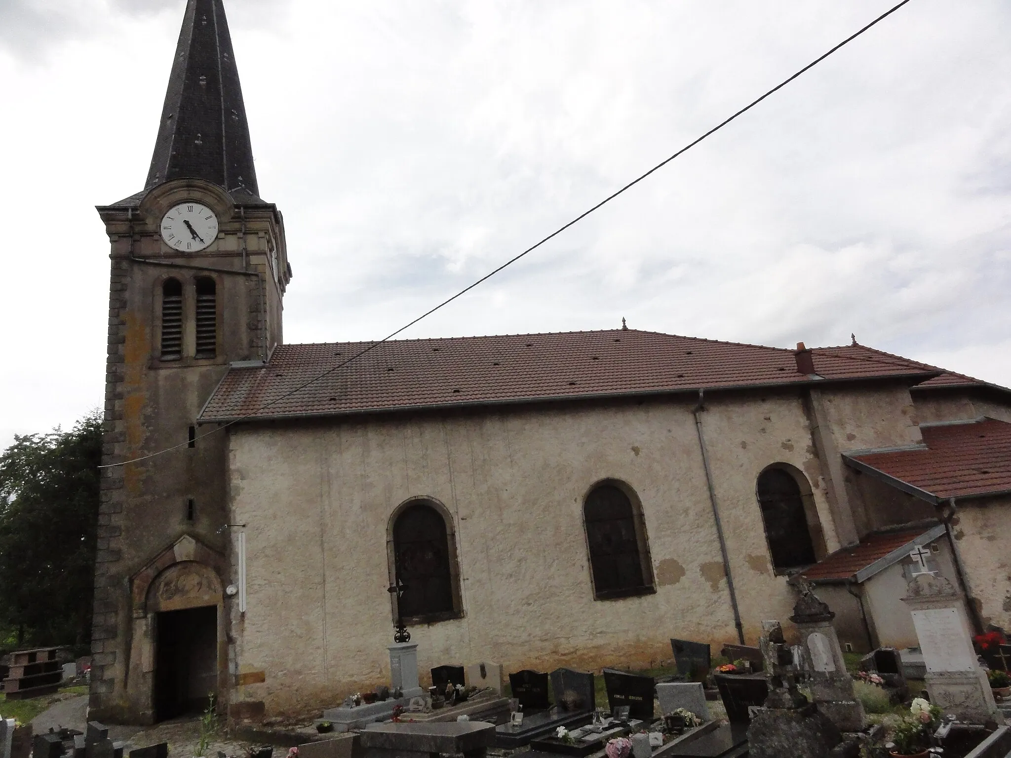 Photo showing: Vathiménil (M-et-M) église Saint-Jean-Baptiste