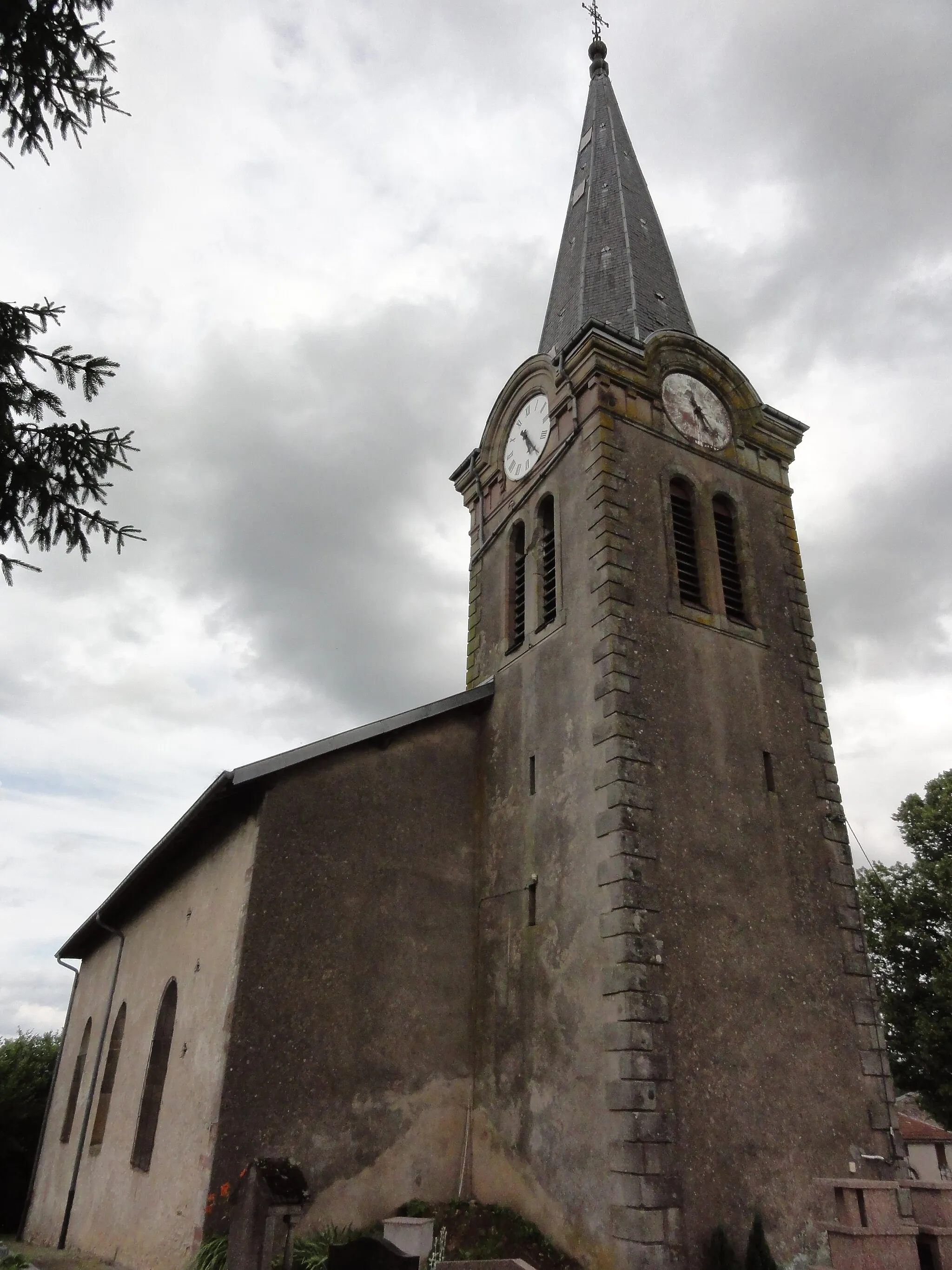 Photo showing: Vathiménil (M-et-M) église Saint-Jean-Baptiste