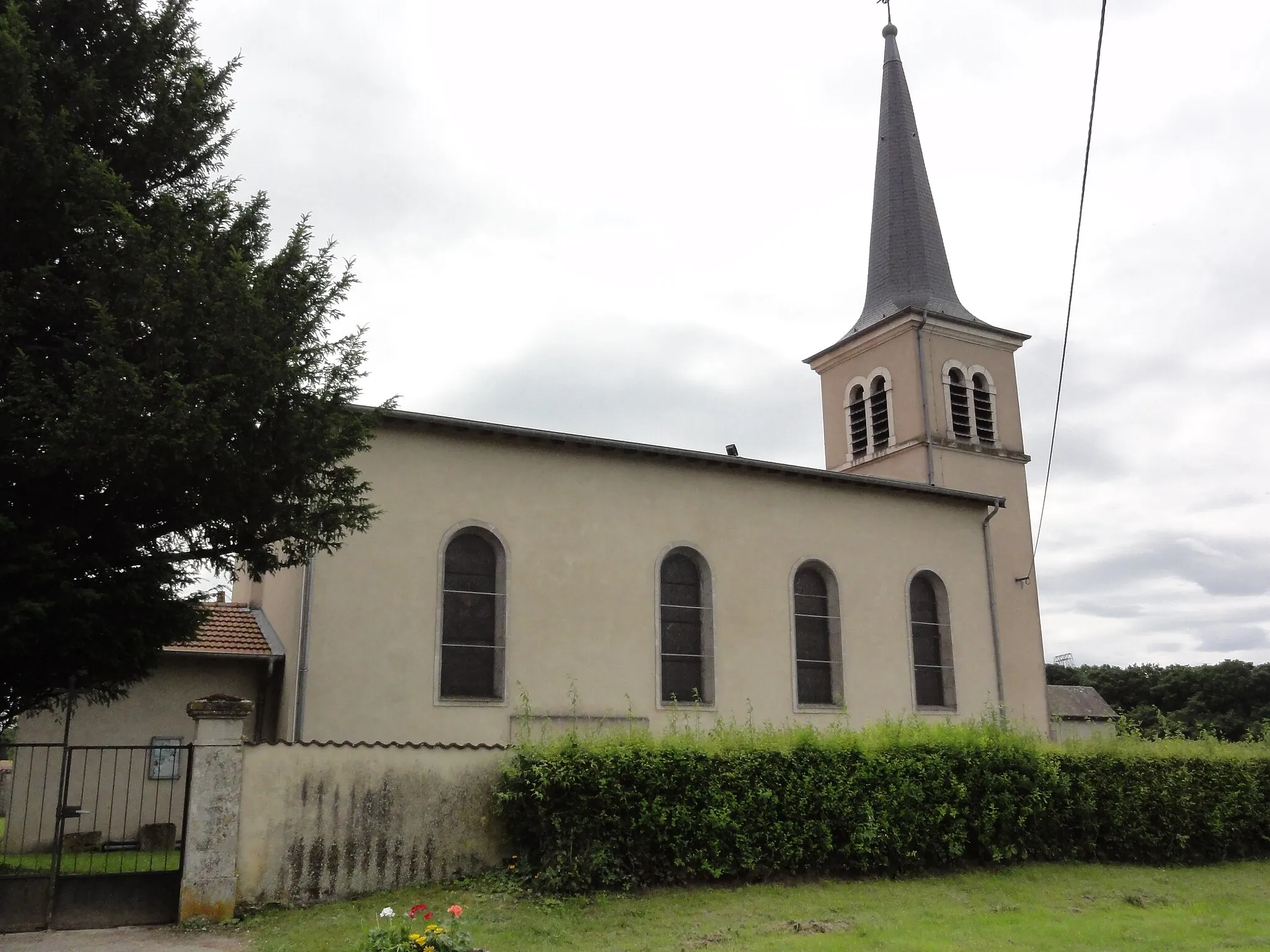 Photo showing: Erbéviller-sur-Amezule (M-et-M) église