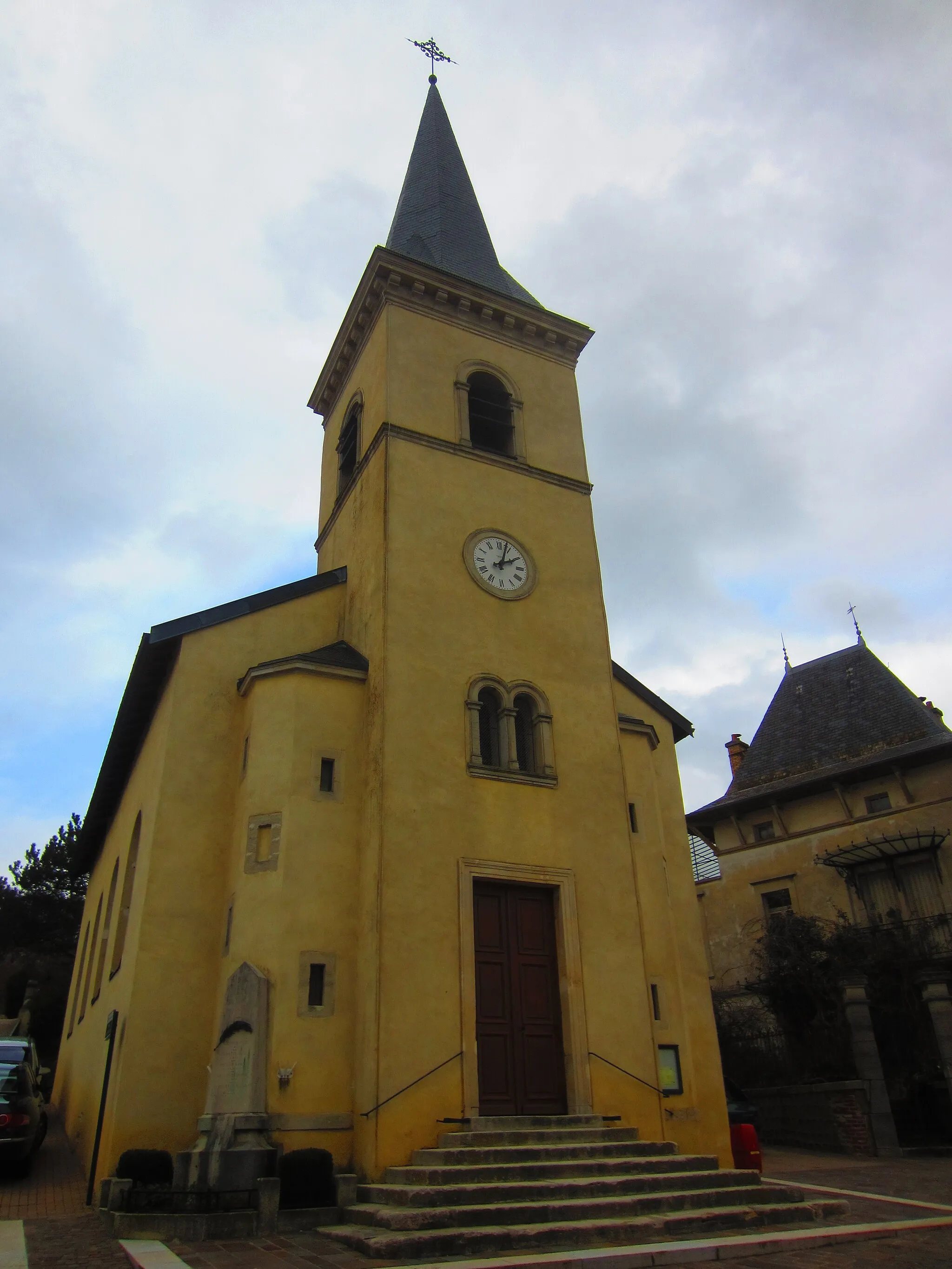 Photo showing: Dommartemont eglise