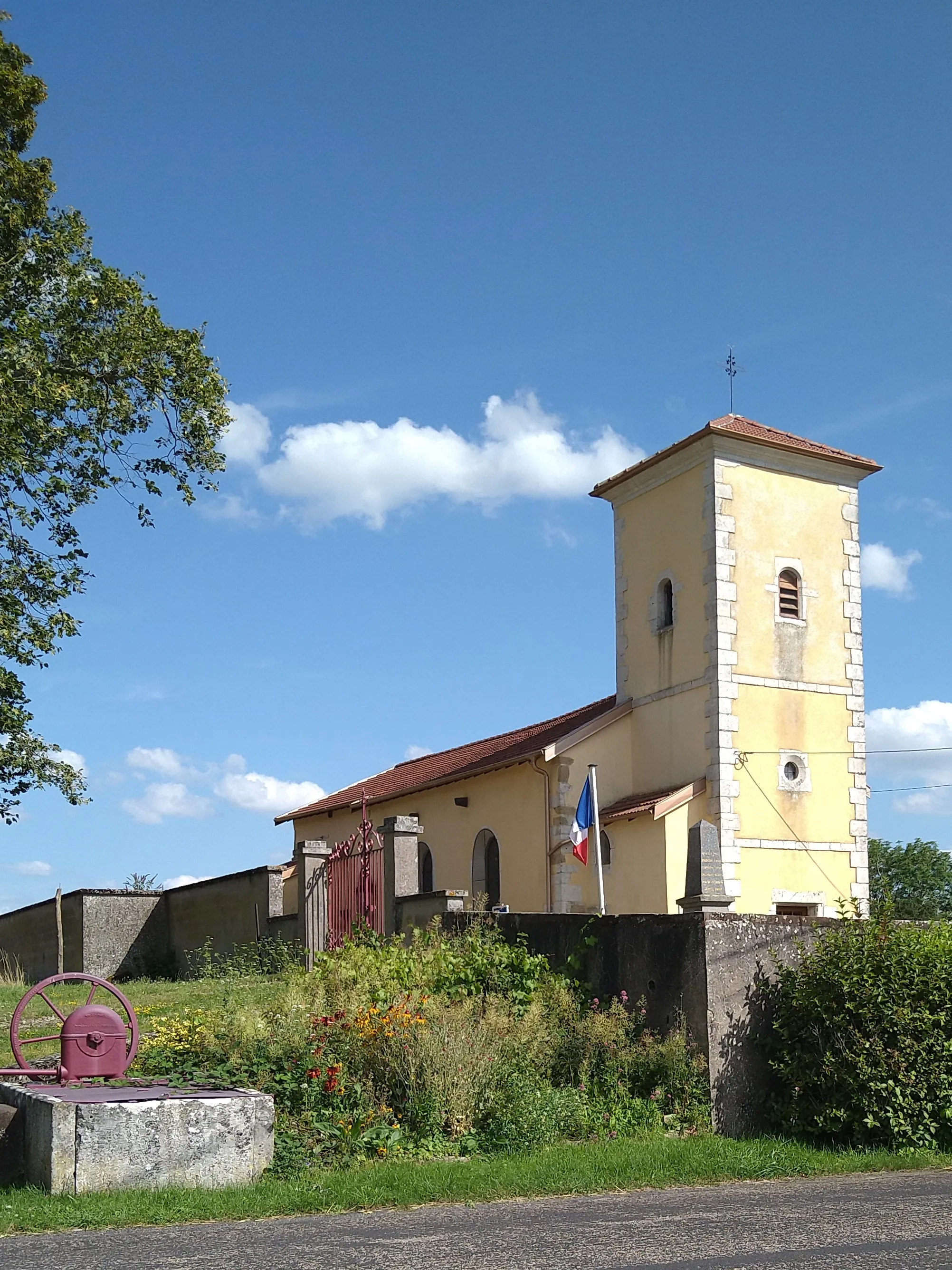 Photo showing: Dommarie-Eulmont (Meurthe-et-Moselle) - Église de la Nativité de la Vierge à Dommarie