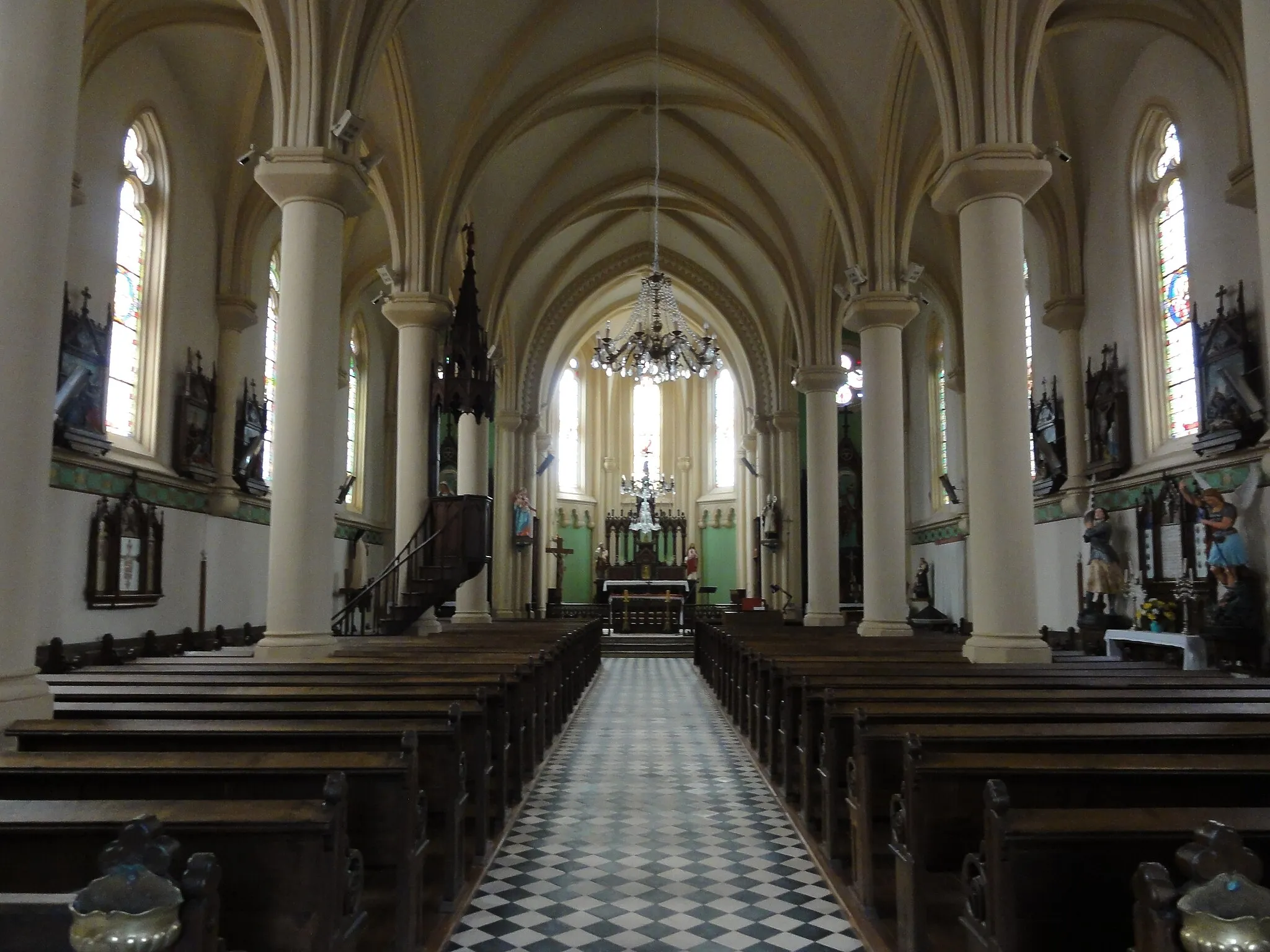 Photo showing: Fontenoy-la-Joûte (M-et-M) église, intérieur