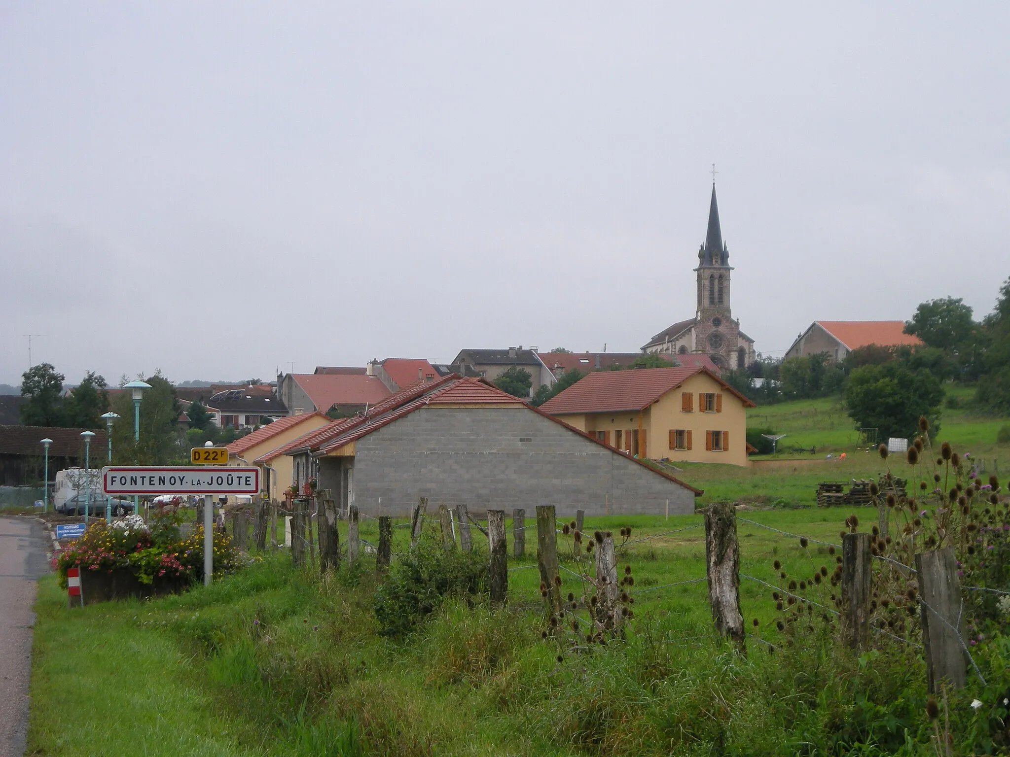 Photo showing: L'église du village de Fontenoy-la-Joûte (Meurthe-et-Moselle, France)