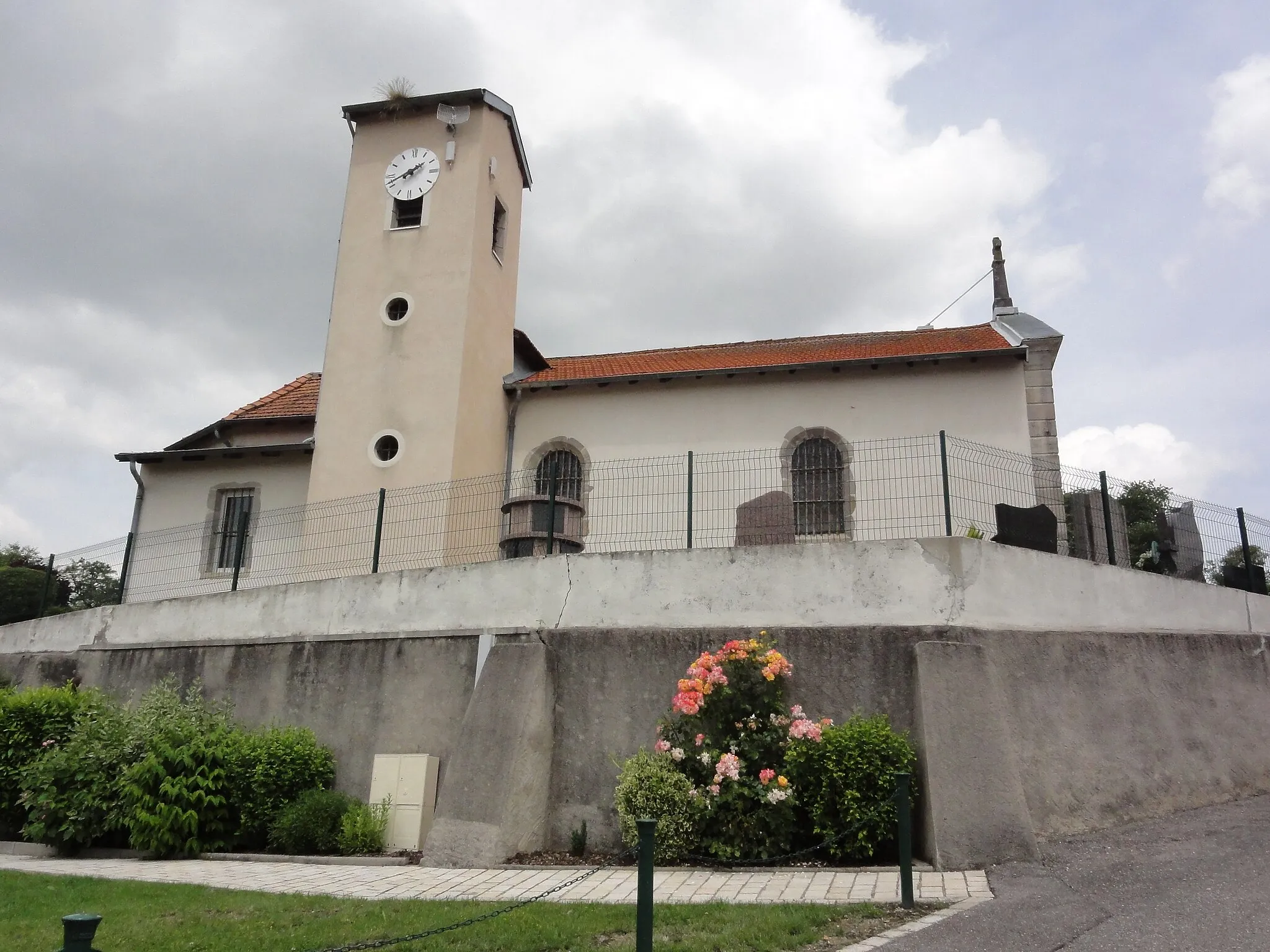 Photo showing: Haigneville (M-et-M) église