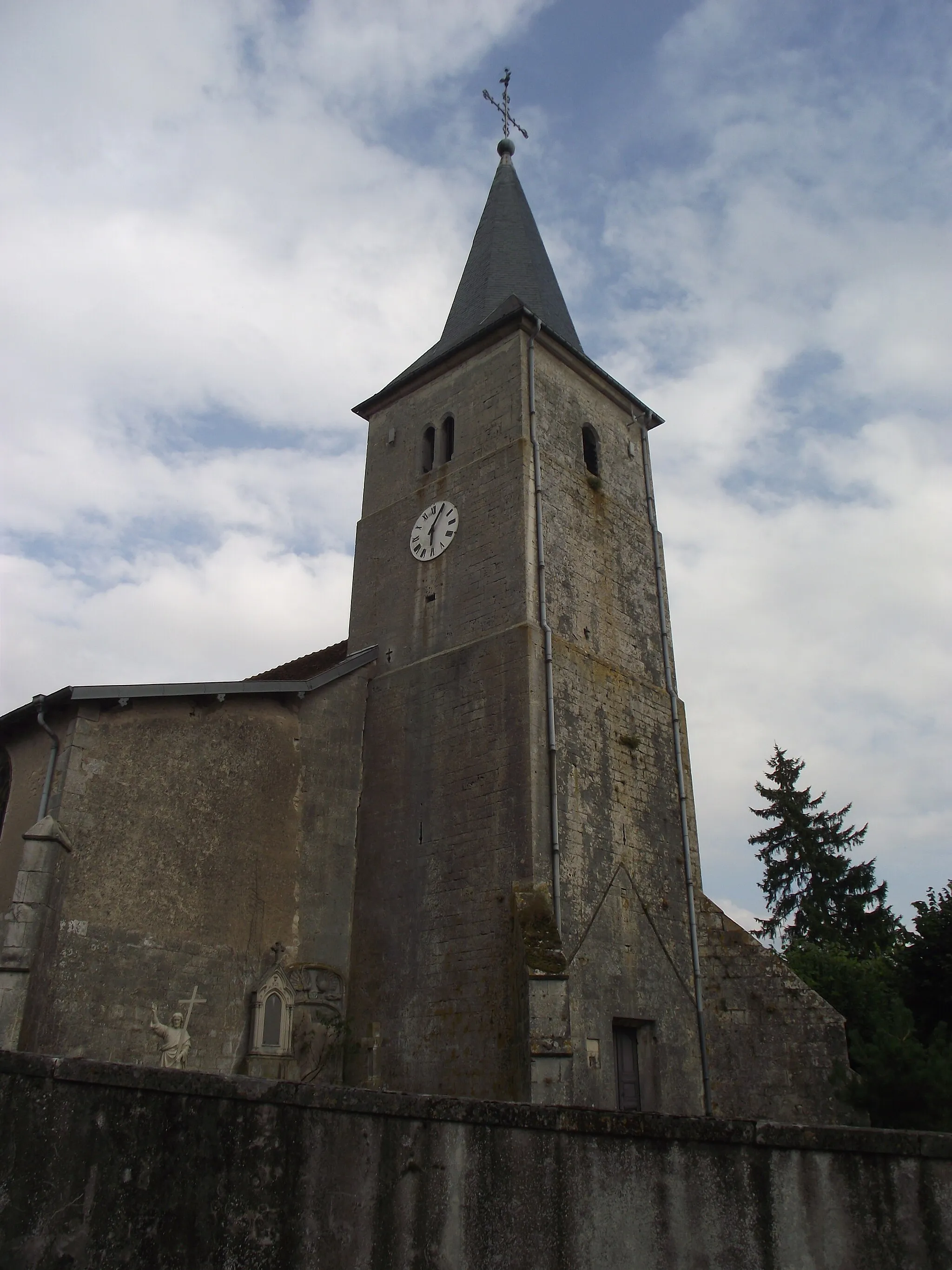 Photo showing: Eglise de Goviller vue sur le porche