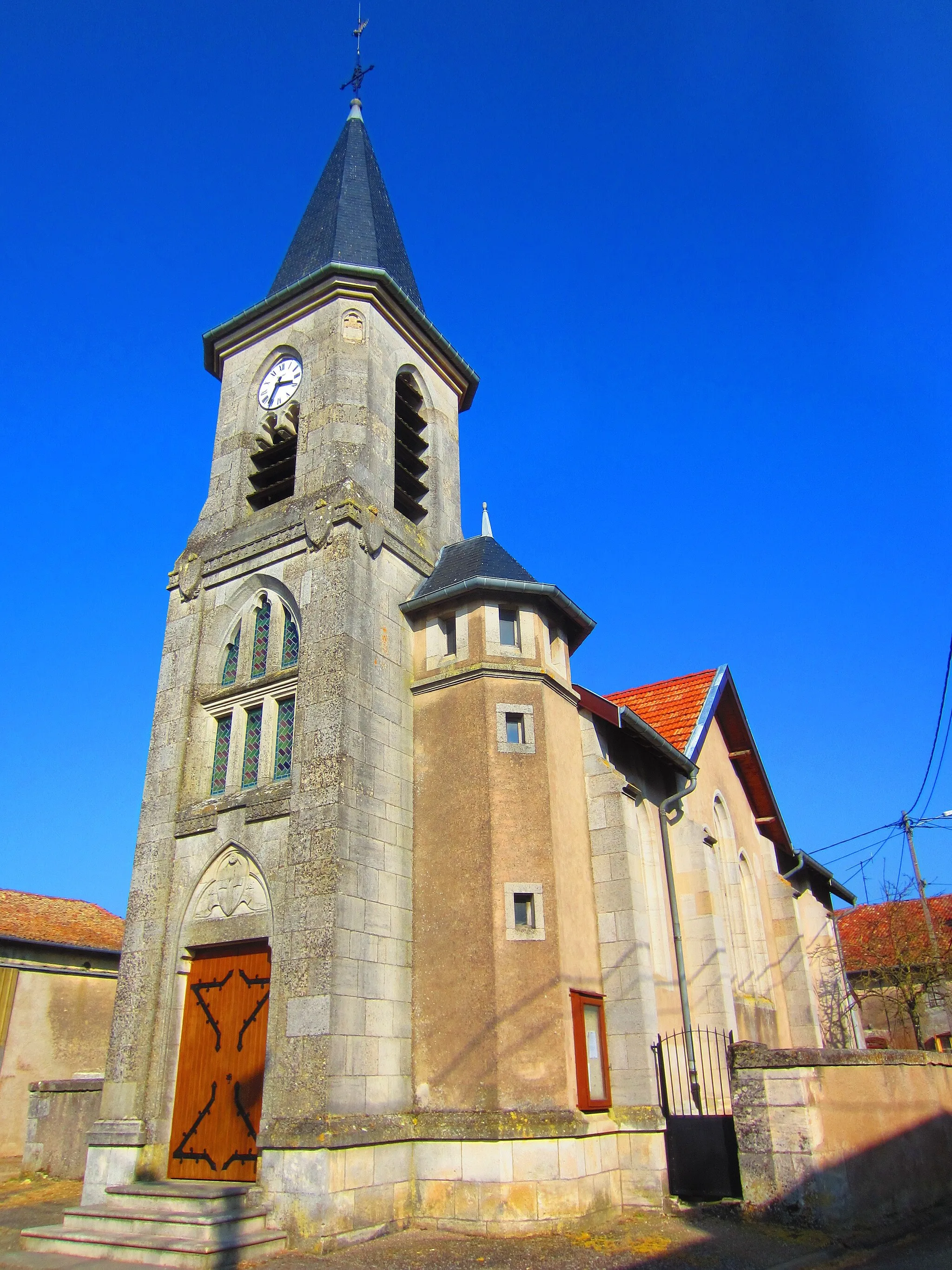Photo showing: Hamonville church
